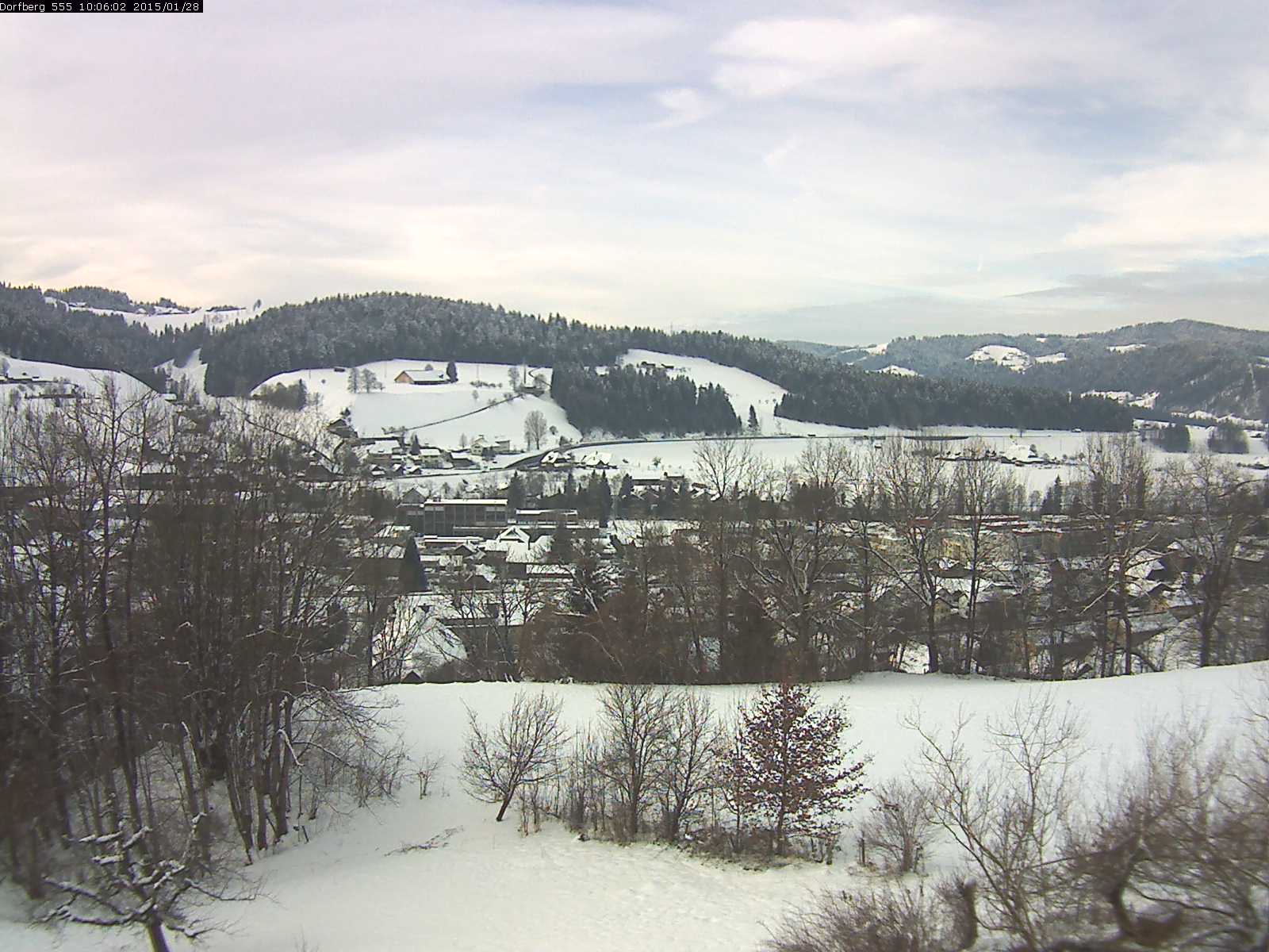 Webcam-Bild: Aussicht vom Dorfberg in Langnau 20150128-100601