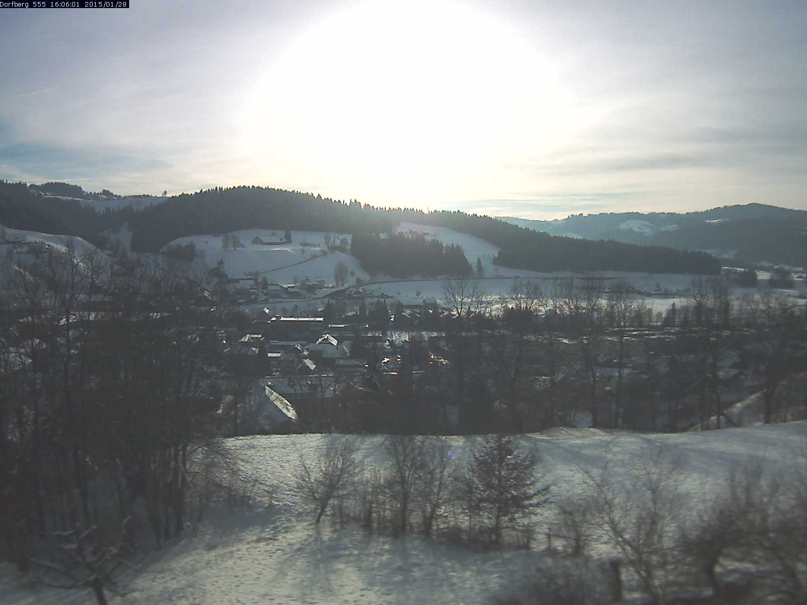 Webcam-Bild: Aussicht vom Dorfberg in Langnau 20150128-160601