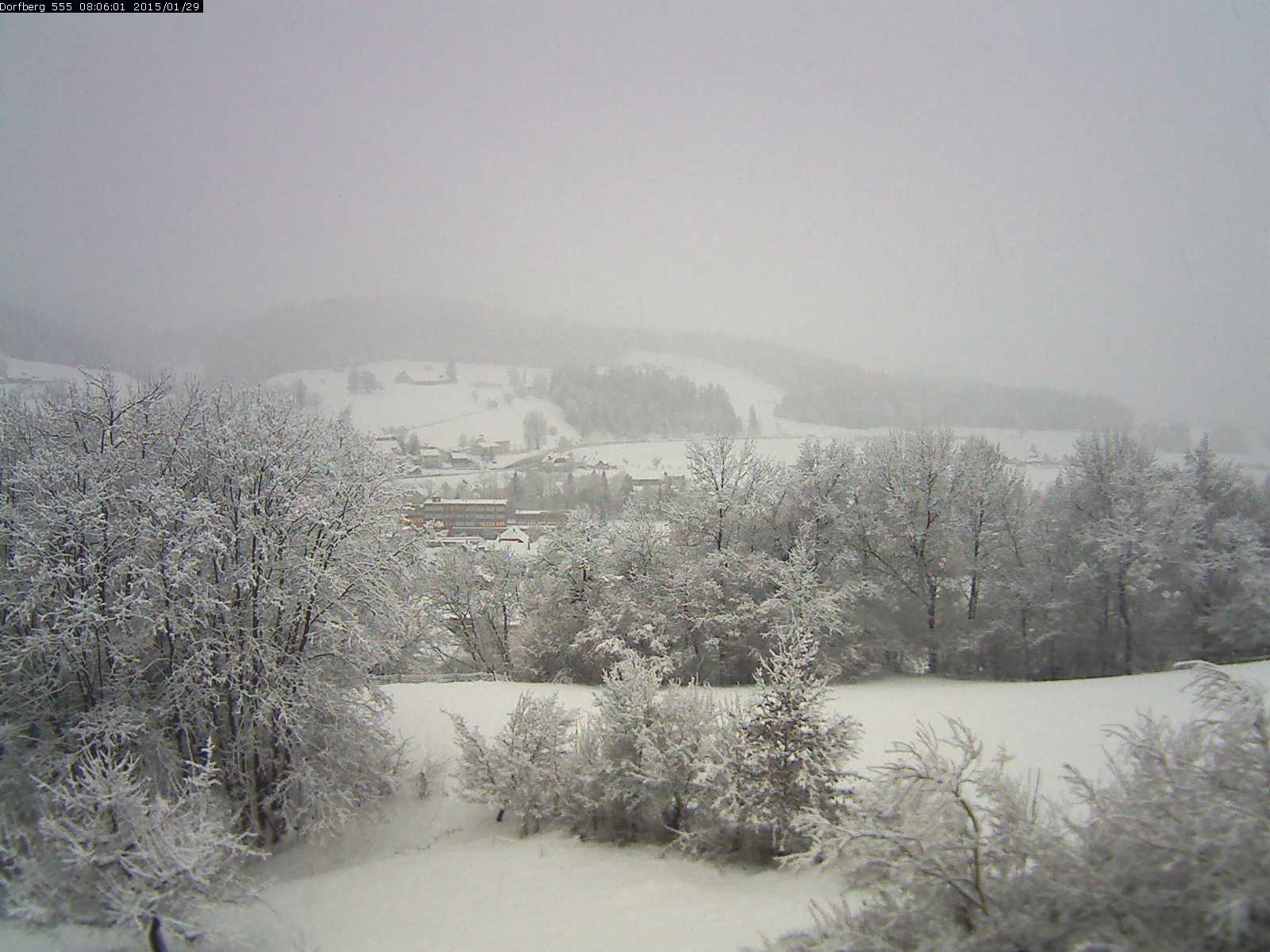 Webcam-Bild: Aussicht vom Dorfberg in Langnau 20150129-080601
