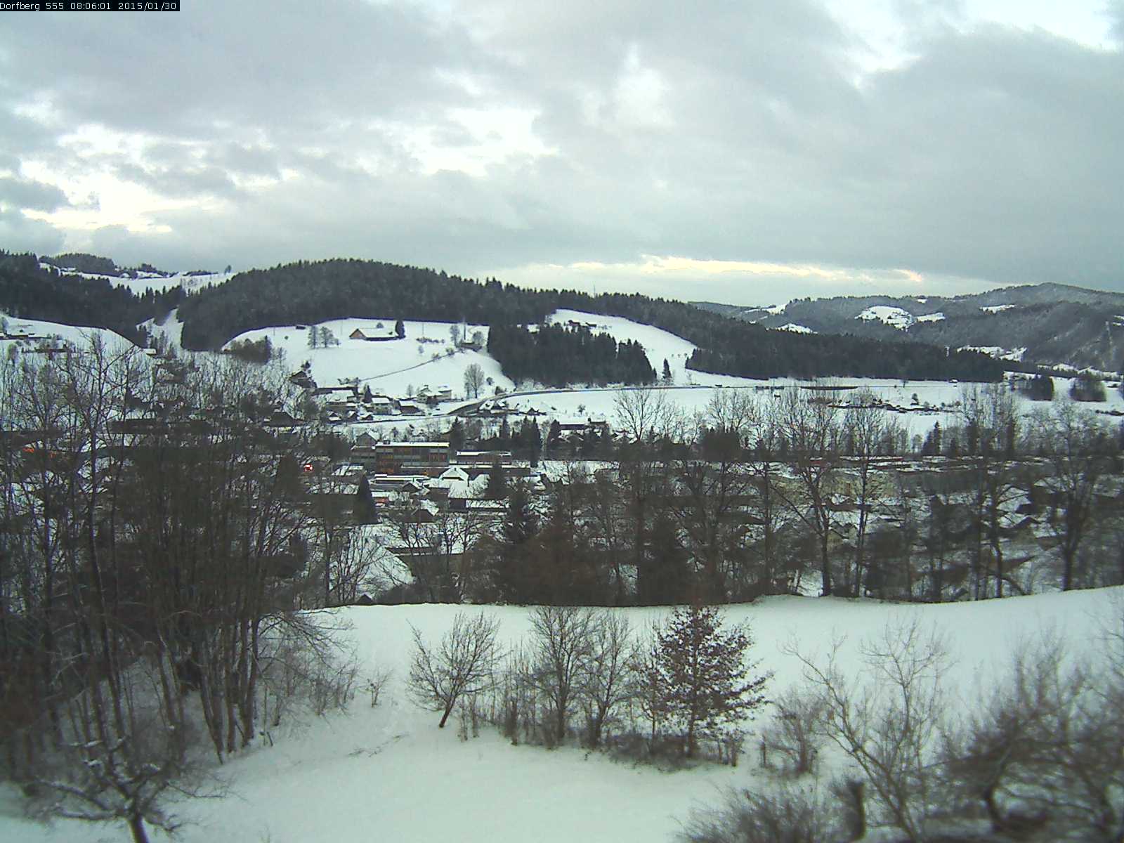 Webcam-Bild: Aussicht vom Dorfberg in Langnau 20150130-080601