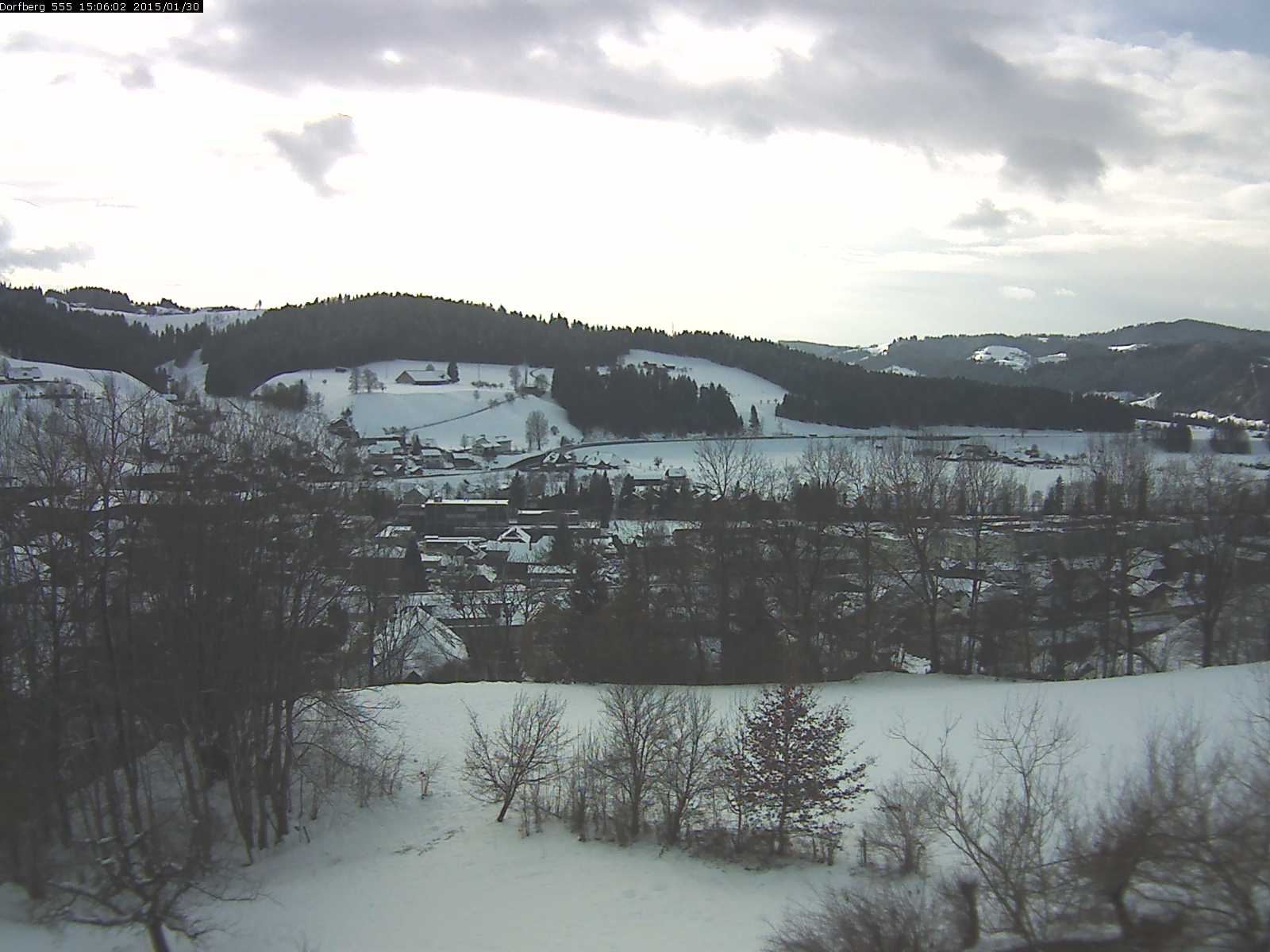 Webcam-Bild: Aussicht vom Dorfberg in Langnau 20150130-150601