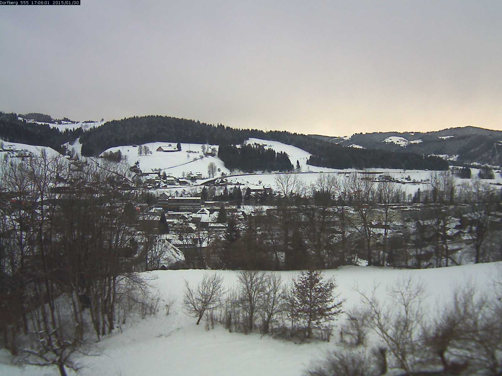 Webcam-Bild: Aussicht vom Dorfberg in Langnau 20150130-170601