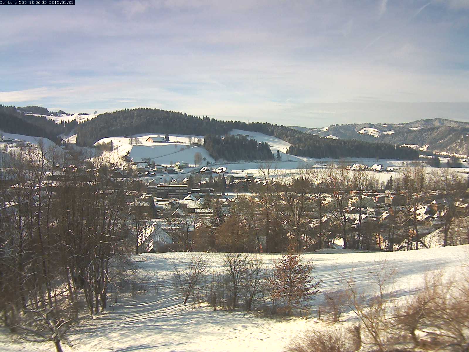 Webcam-Bild: Aussicht vom Dorfberg in Langnau 20150131-100601