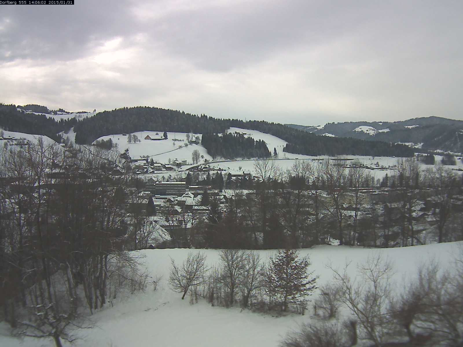 Webcam-Bild: Aussicht vom Dorfberg in Langnau 20150131-140601