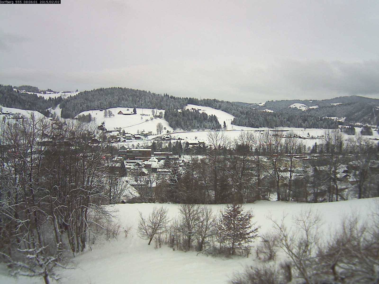 Webcam-Bild: Aussicht vom Dorfberg in Langnau 20150202-080601