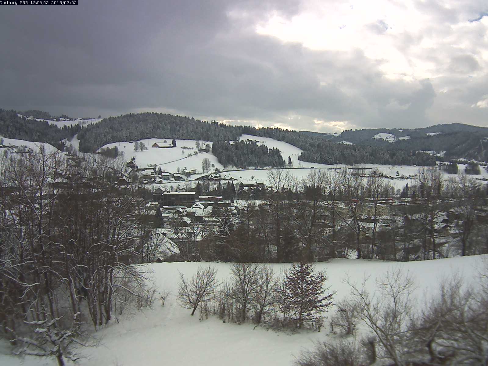 Webcam-Bild: Aussicht vom Dorfberg in Langnau 20150202-150601