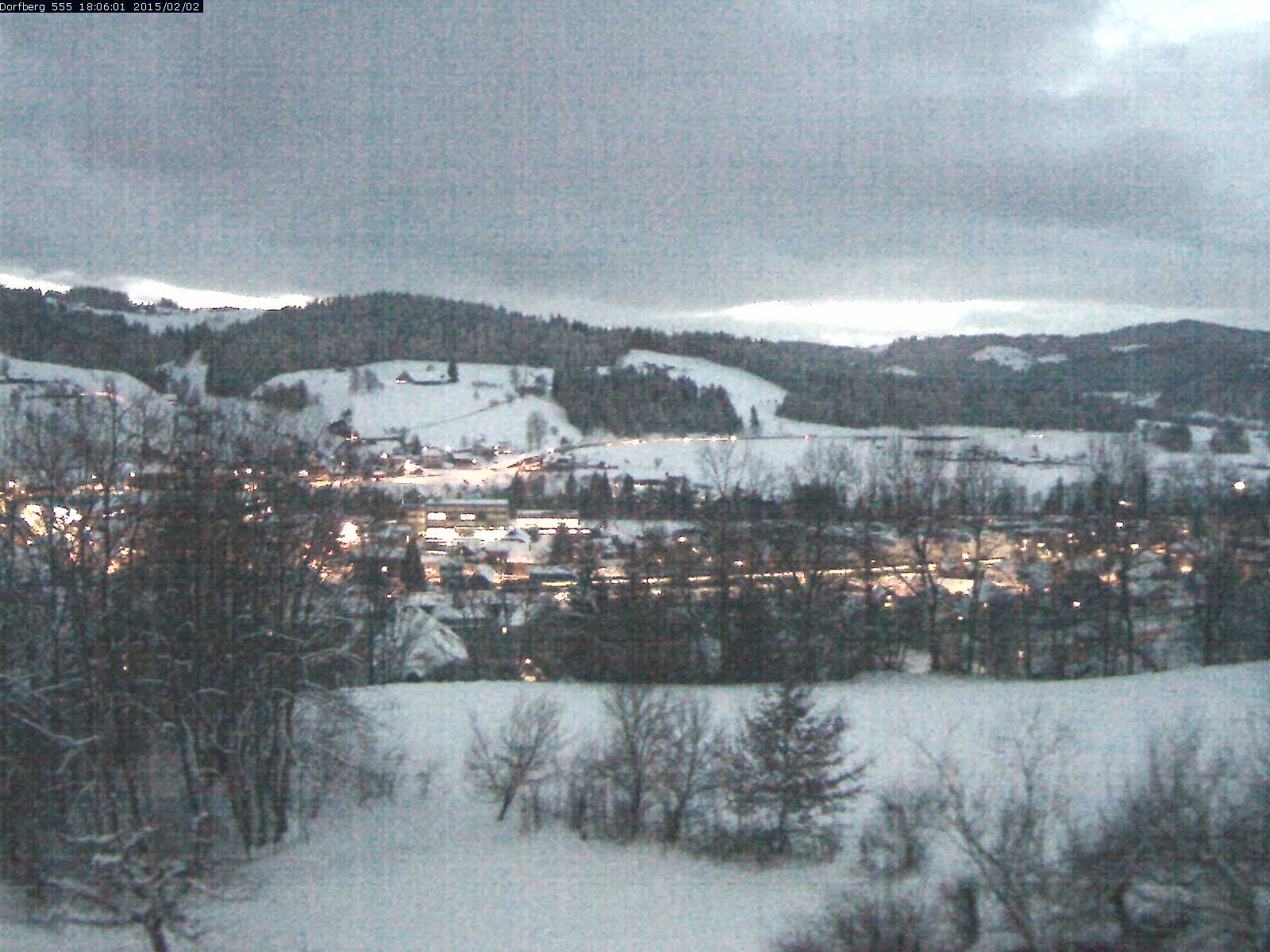Webcam-Bild: Aussicht vom Dorfberg in Langnau 20150202-180601