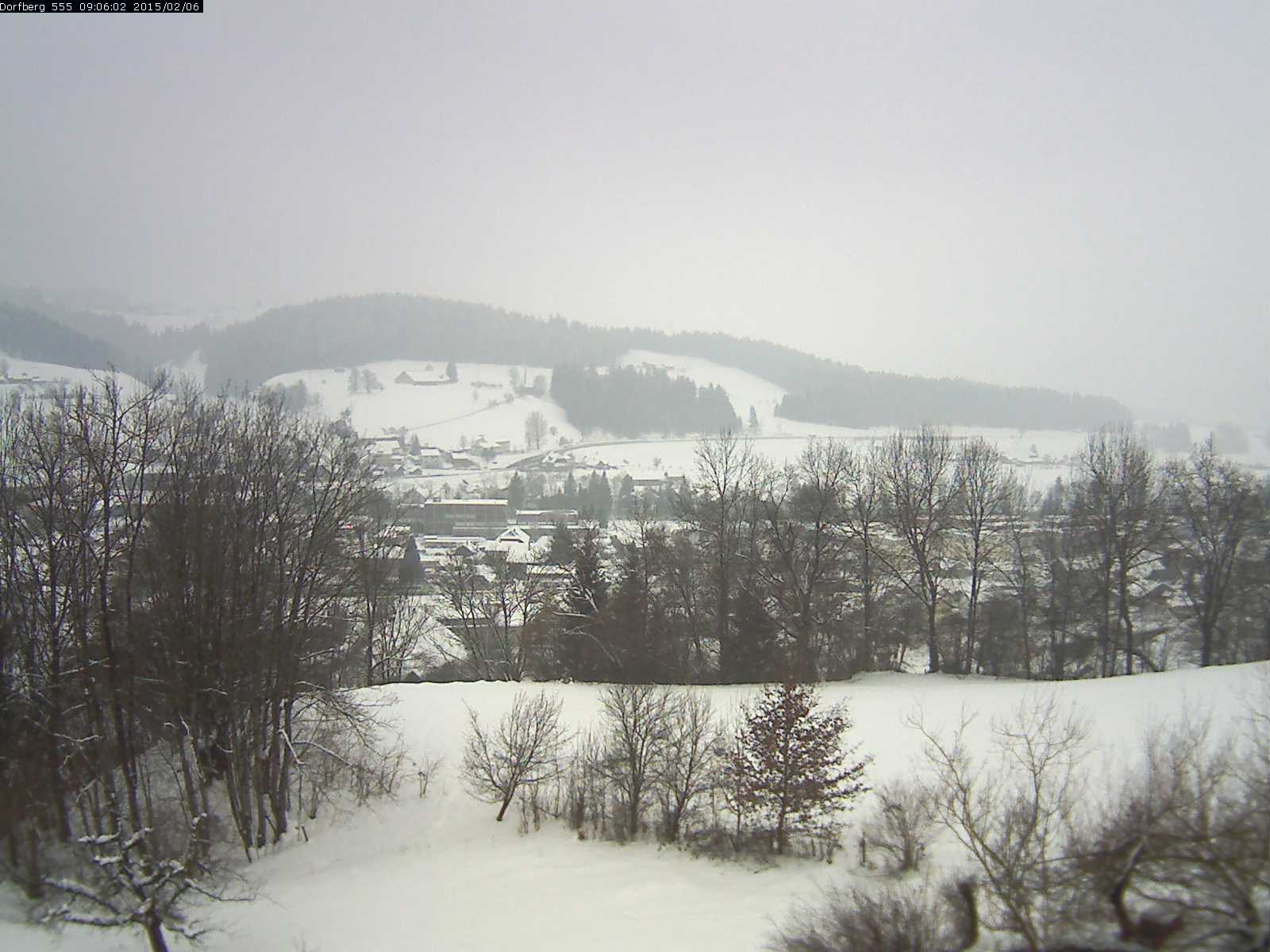 Webcam-Bild: Aussicht vom Dorfberg in Langnau 20150206-090601