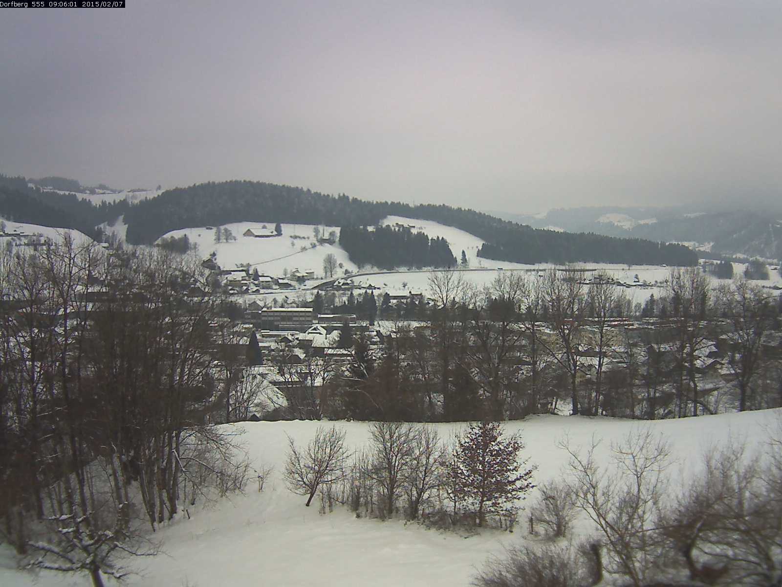 Webcam-Bild: Aussicht vom Dorfberg in Langnau 20150207-090601