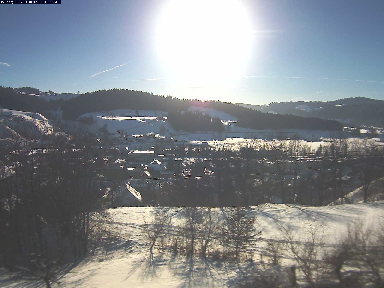 Webcam-Bild: Aussicht vom Dorfberg in Langnau 20150209-160601