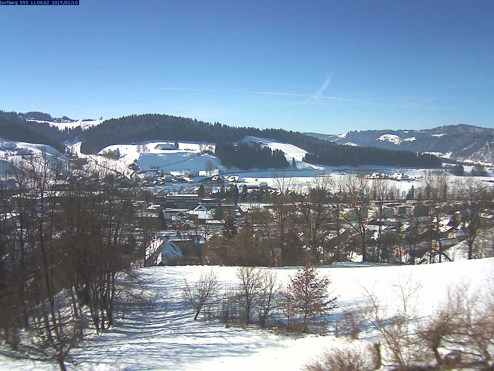 Webcam-Bild: Aussicht vom Dorfberg in Langnau 20150210-110601