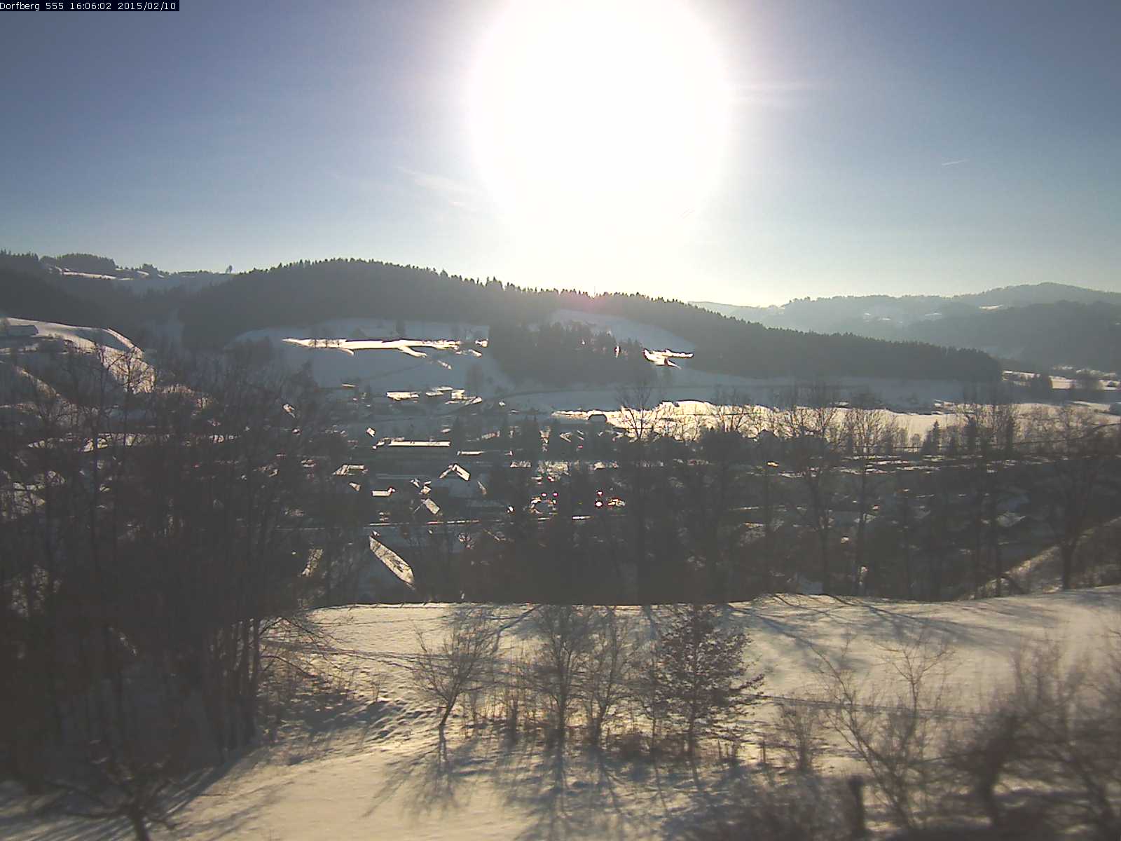 Webcam-Bild: Aussicht vom Dorfberg in Langnau 20150210-160601