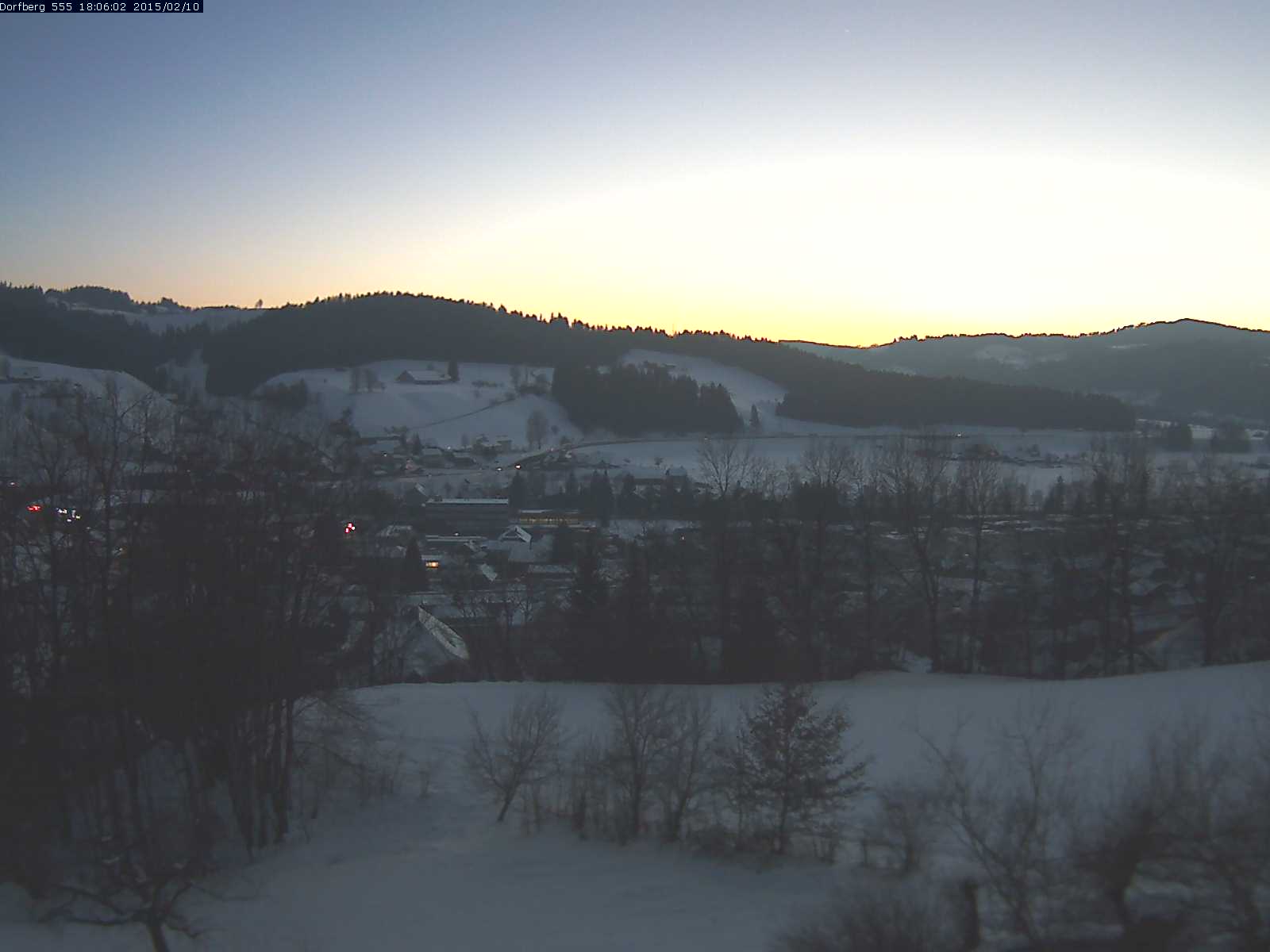 Webcam-Bild: Aussicht vom Dorfberg in Langnau 20150210-180601
