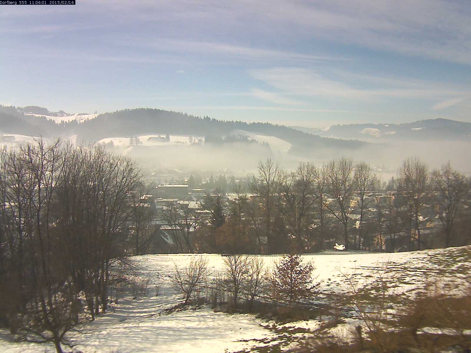 Webcam-Bild: Aussicht vom Dorfberg in Langnau 20150216-110601