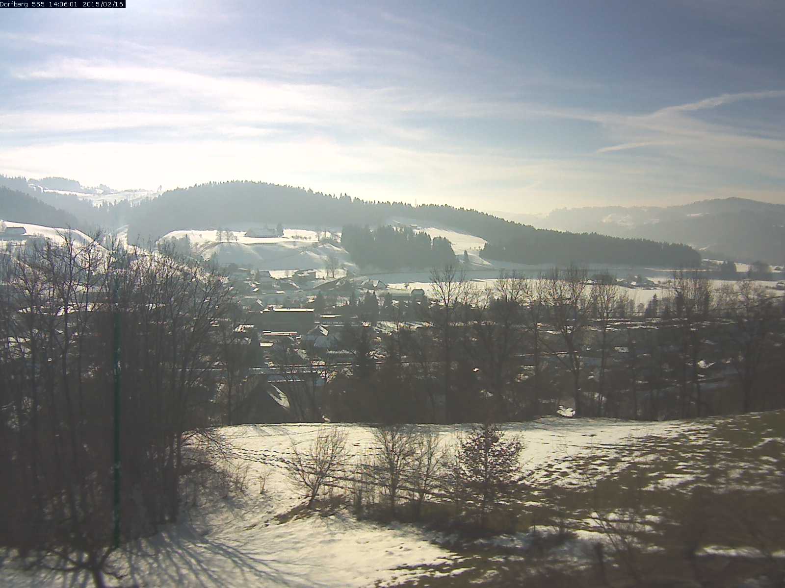 Webcam-Bild: Aussicht vom Dorfberg in Langnau 20150216-140601
