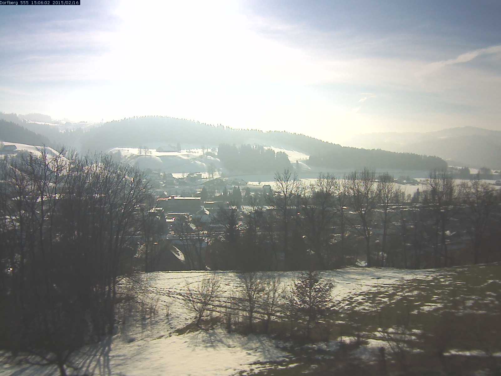 Webcam-Bild: Aussicht vom Dorfberg in Langnau 20150216-150601