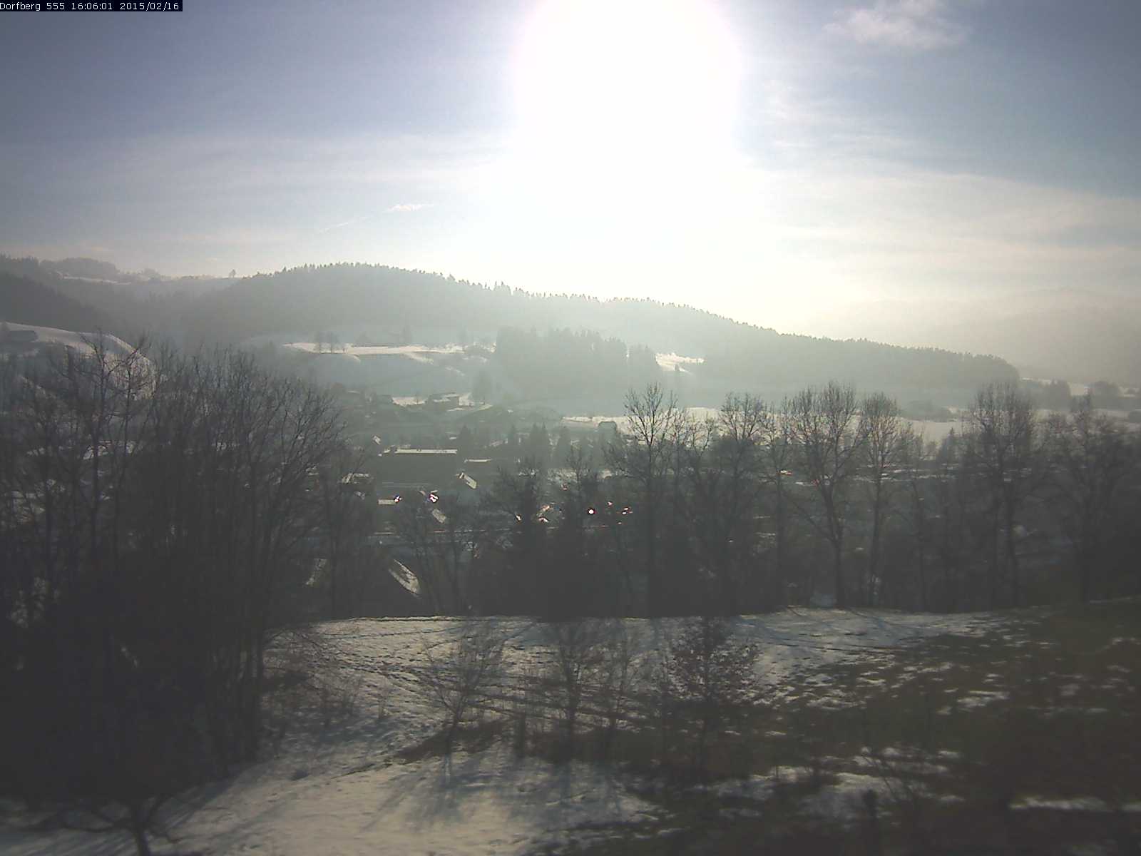 Webcam-Bild: Aussicht vom Dorfberg in Langnau 20150216-160601