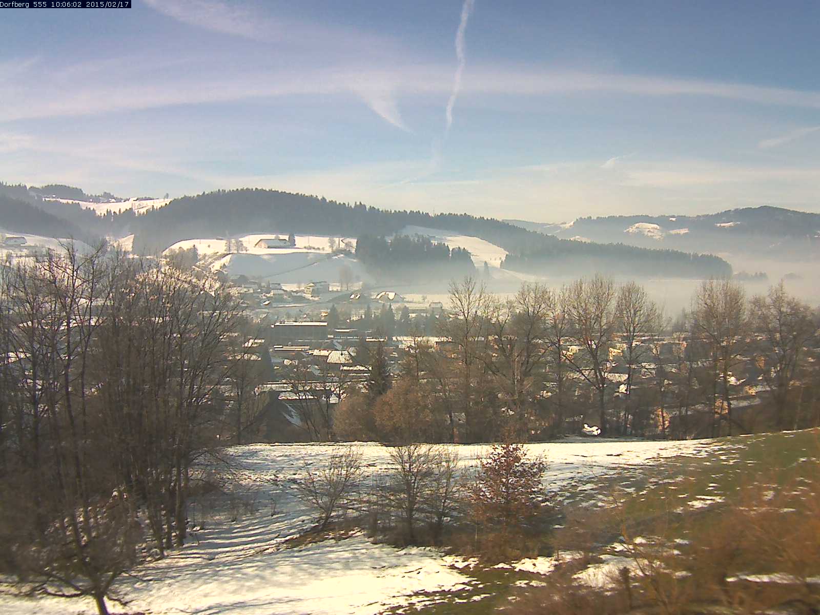 Webcam-Bild: Aussicht vom Dorfberg in Langnau 20150217-100601
