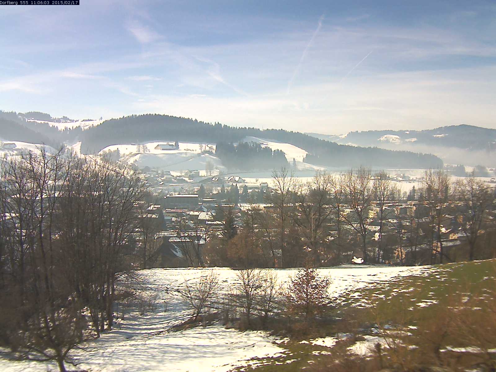 Webcam-Bild: Aussicht vom Dorfberg in Langnau 20150217-110601