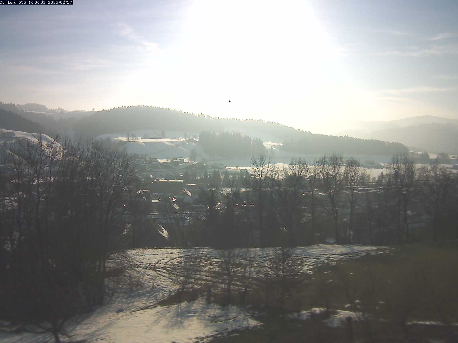 Webcam-Bild: Aussicht vom Dorfberg in Langnau 20150217-160601