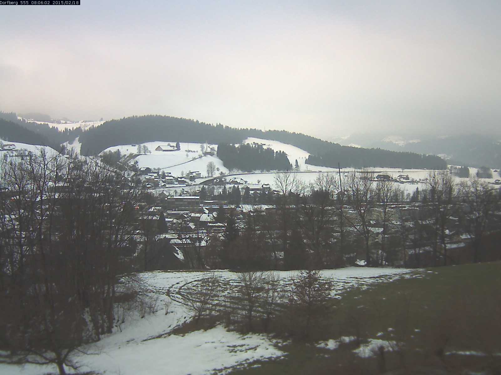 Webcam-Bild: Aussicht vom Dorfberg in Langnau 20150218-080601