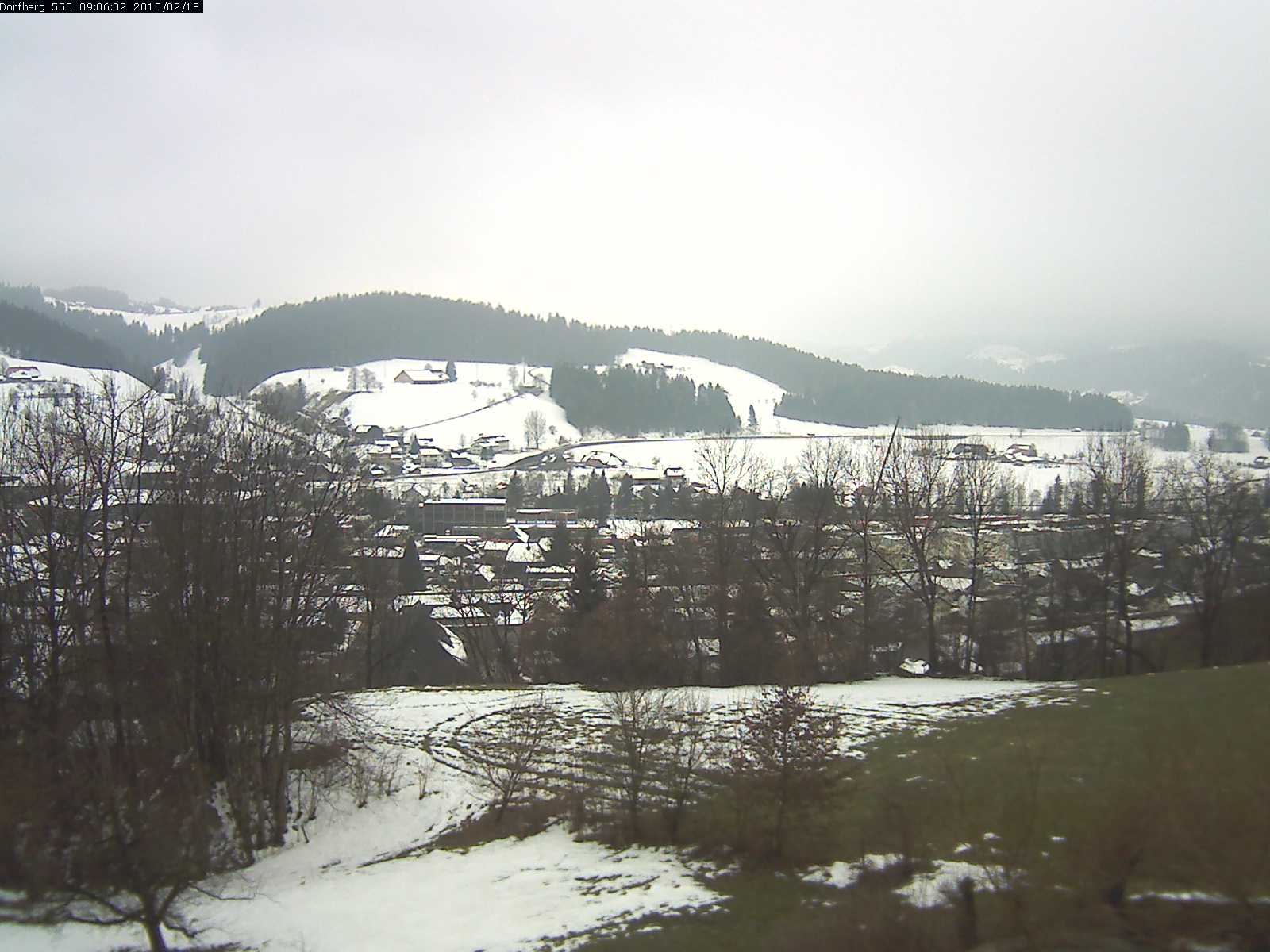 Webcam-Bild: Aussicht vom Dorfberg in Langnau 20150218-090601