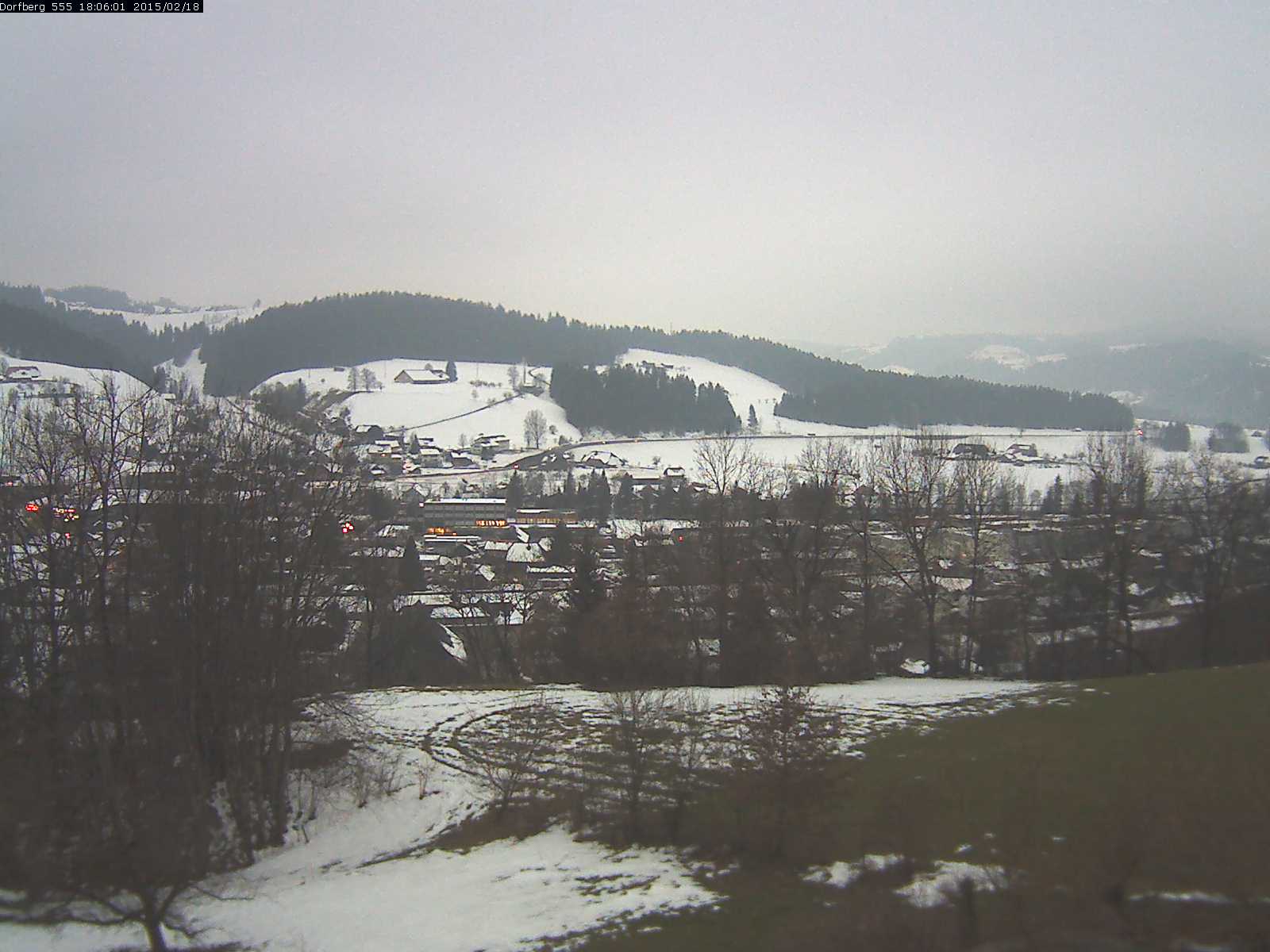 Webcam-Bild: Aussicht vom Dorfberg in Langnau 20150218-180601