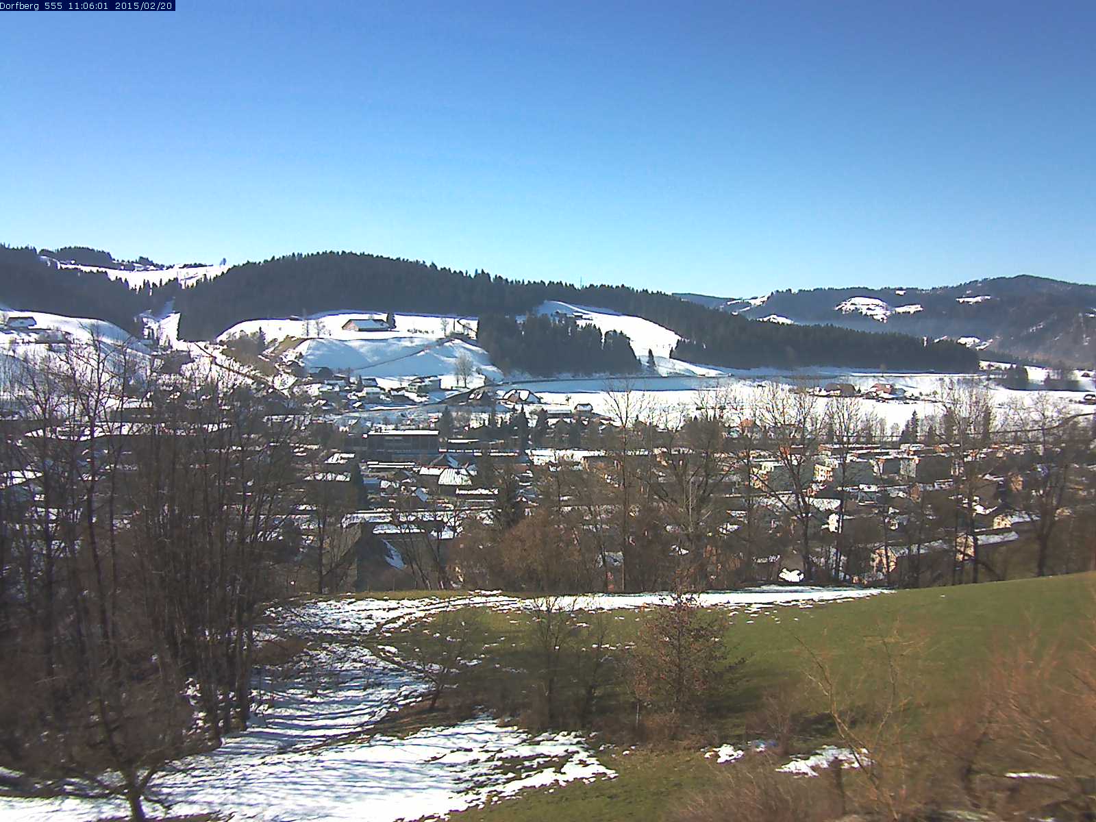 Webcam-Bild: Aussicht vom Dorfberg in Langnau 20150220-110601