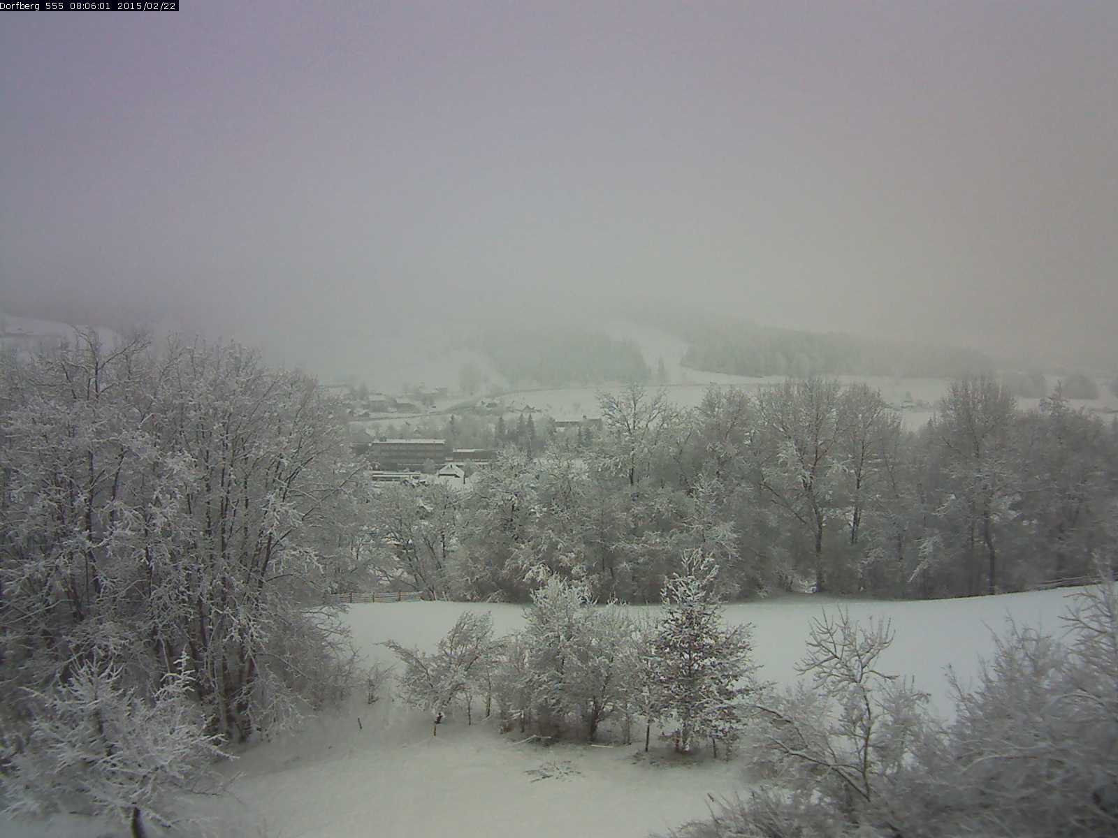 Webcam-Bild: Aussicht vom Dorfberg in Langnau 20150222-080601