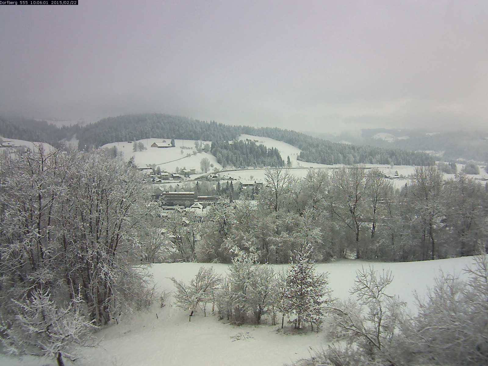 Webcam-Bild: Aussicht vom Dorfberg in Langnau 20150222-100601