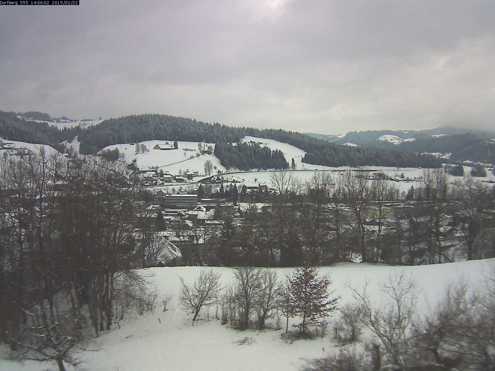 Webcam-Bild: Aussicht vom Dorfberg in Langnau 20150222-140601