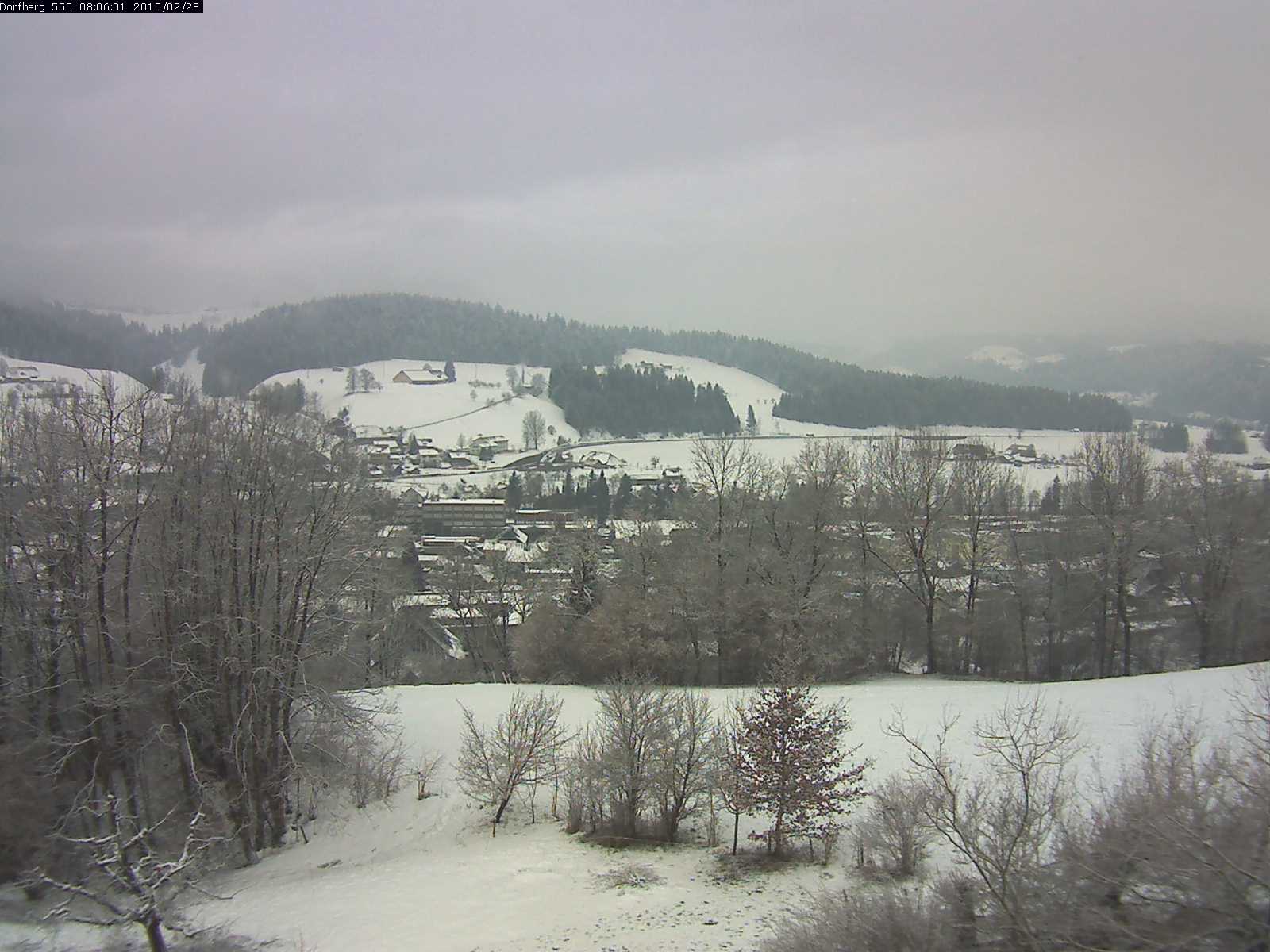 Webcam-Bild: Aussicht vom Dorfberg in Langnau 20150228-080601