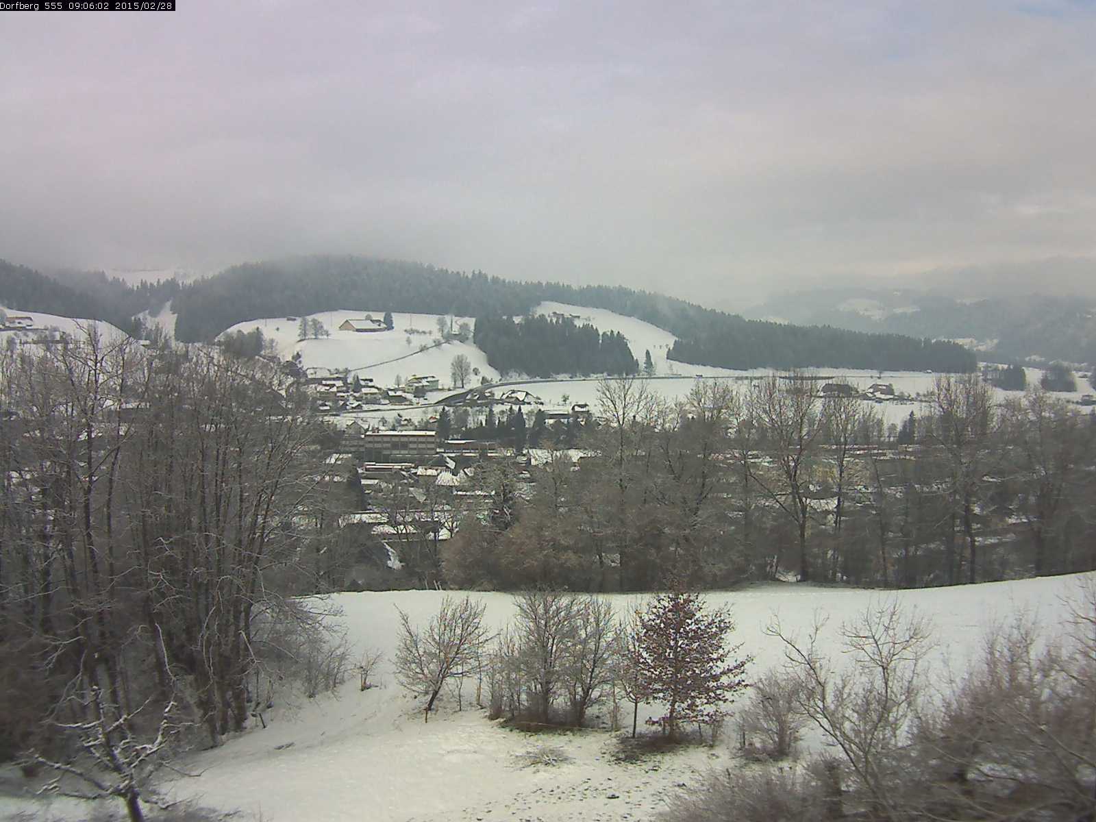 Webcam-Bild: Aussicht vom Dorfberg in Langnau 20150228-090601
