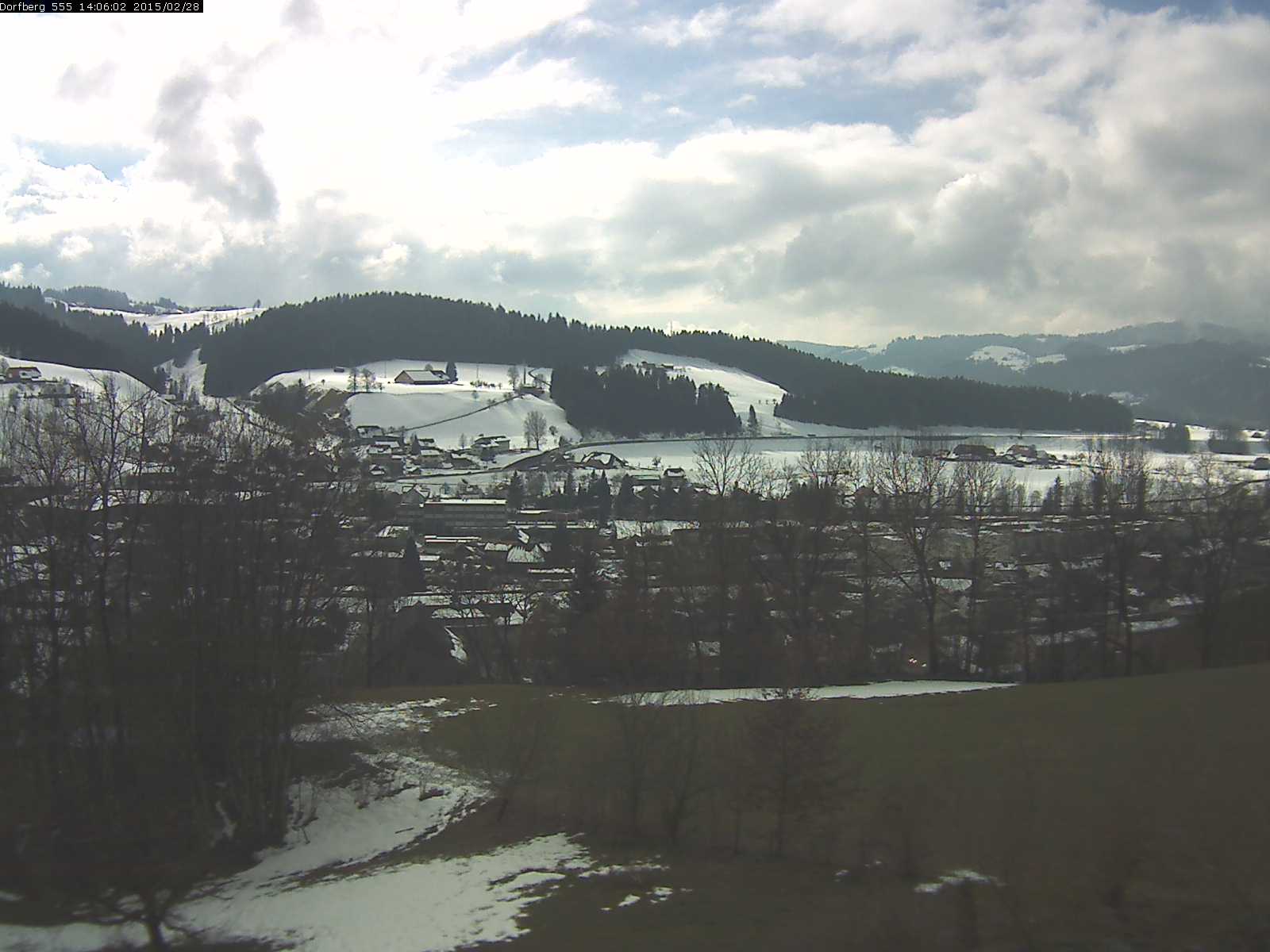 Webcam-Bild: Aussicht vom Dorfberg in Langnau 20150228-140601