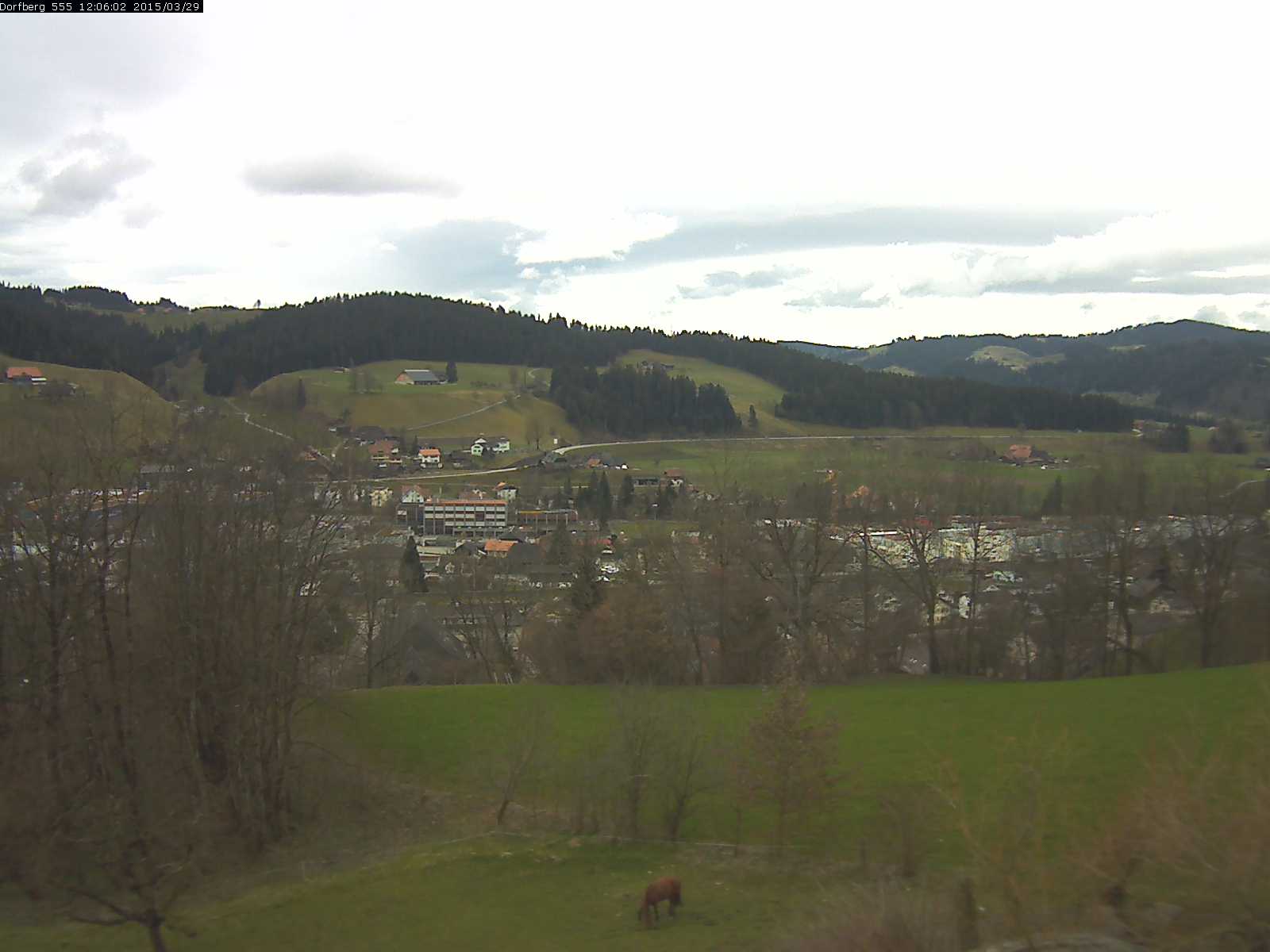 Webcam-Bild: Aussicht vom Dorfberg in Langnau 20150329-120602