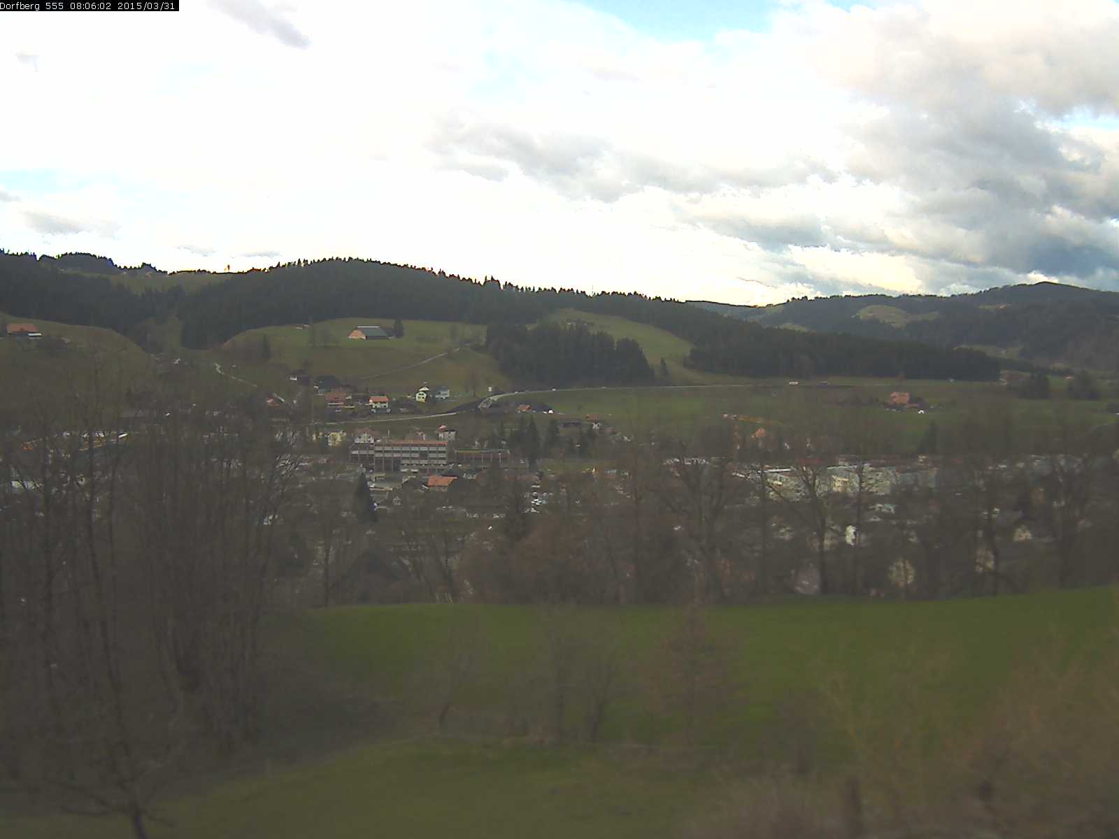 Webcam-Bild: Aussicht vom Dorfberg in Langnau 20150331-080601