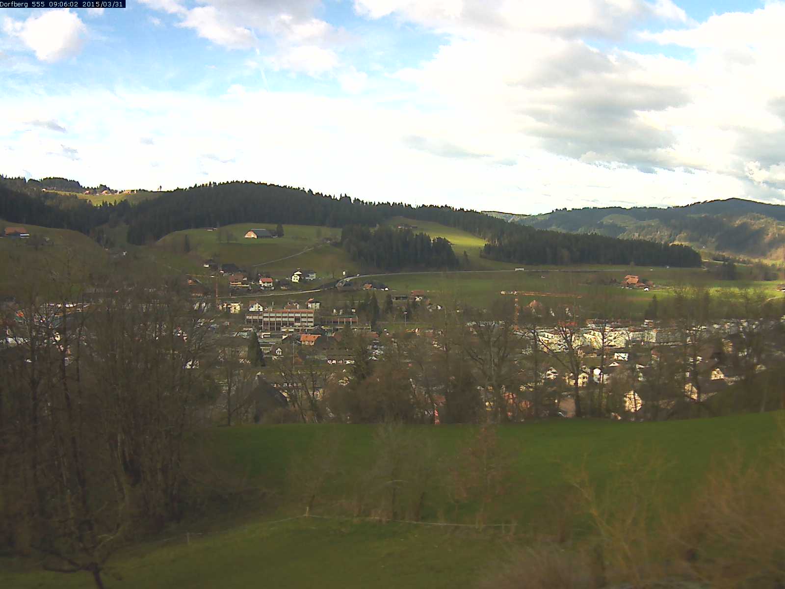 Webcam-Bild: Aussicht vom Dorfberg in Langnau 20150331-090601