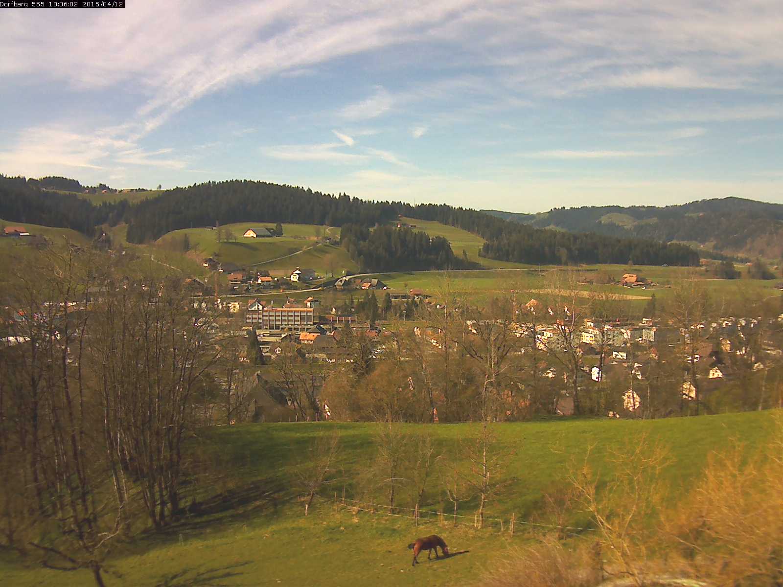 Webcam-Bild: Aussicht vom Dorfberg in Langnau 20150412-100601