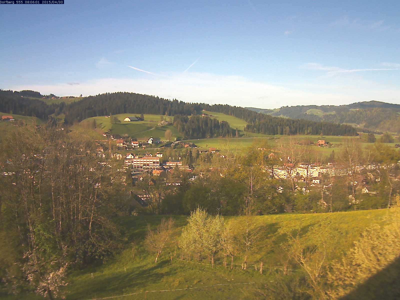 Webcam-Bild: Aussicht vom Dorfberg in Langnau 20150430-080601