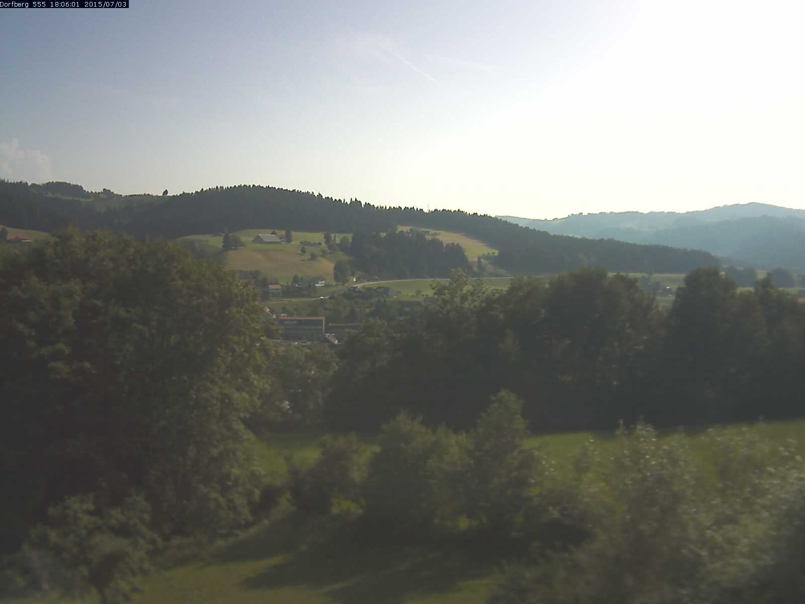 Webcam-Bild: Aussicht vom Dorfberg in Langnau 20150703-180601