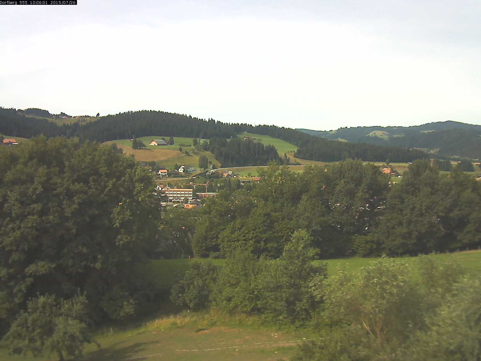 Webcam-Bild: Aussicht vom Dorfberg in Langnau 20150726-100601