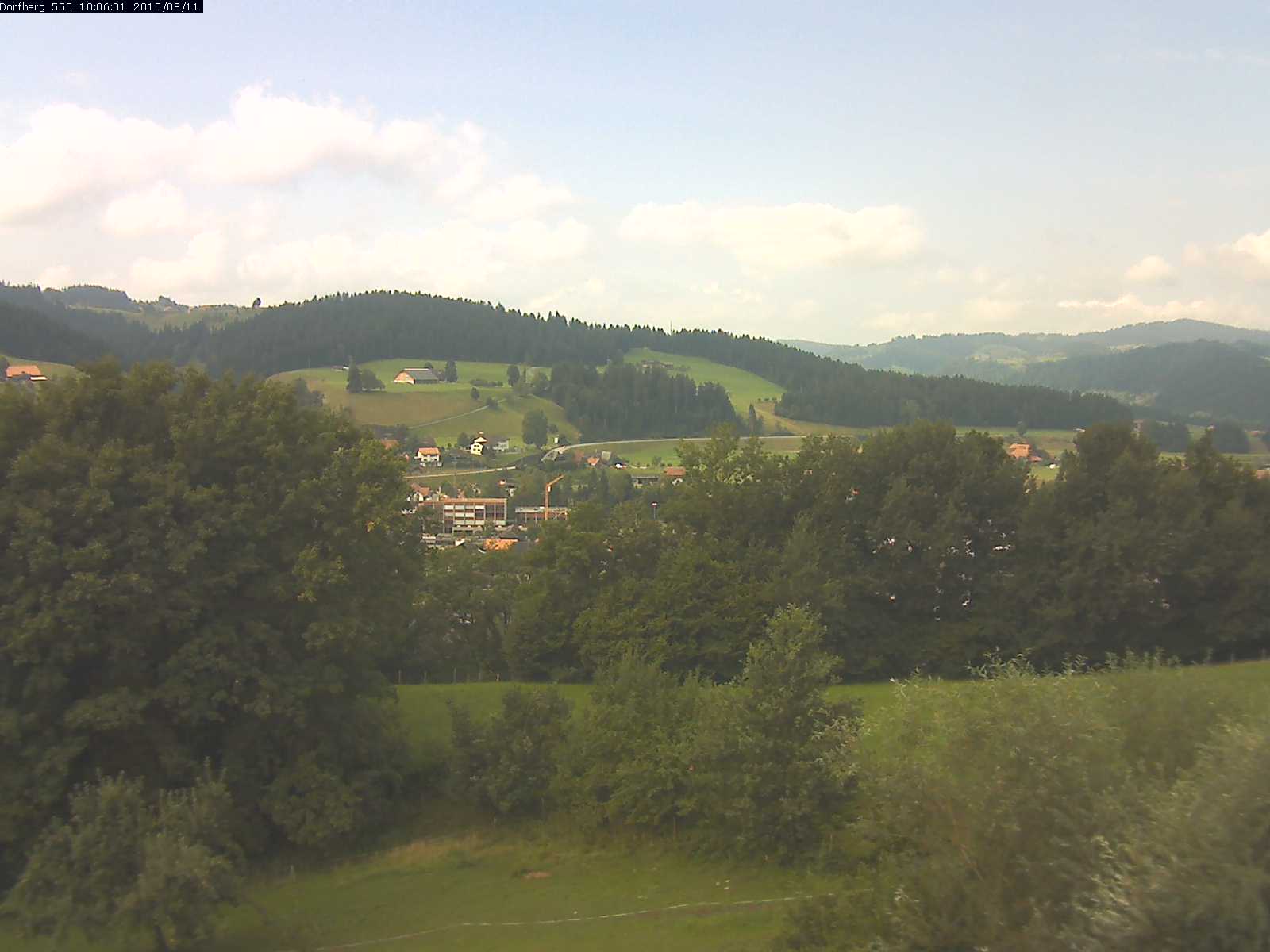 Webcam-Bild: Aussicht vom Dorfberg in Langnau 20150811-100601