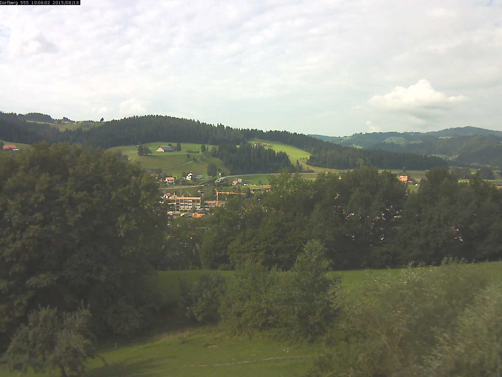 Webcam-Bild: Aussicht vom Dorfberg in Langnau 20150818-100601