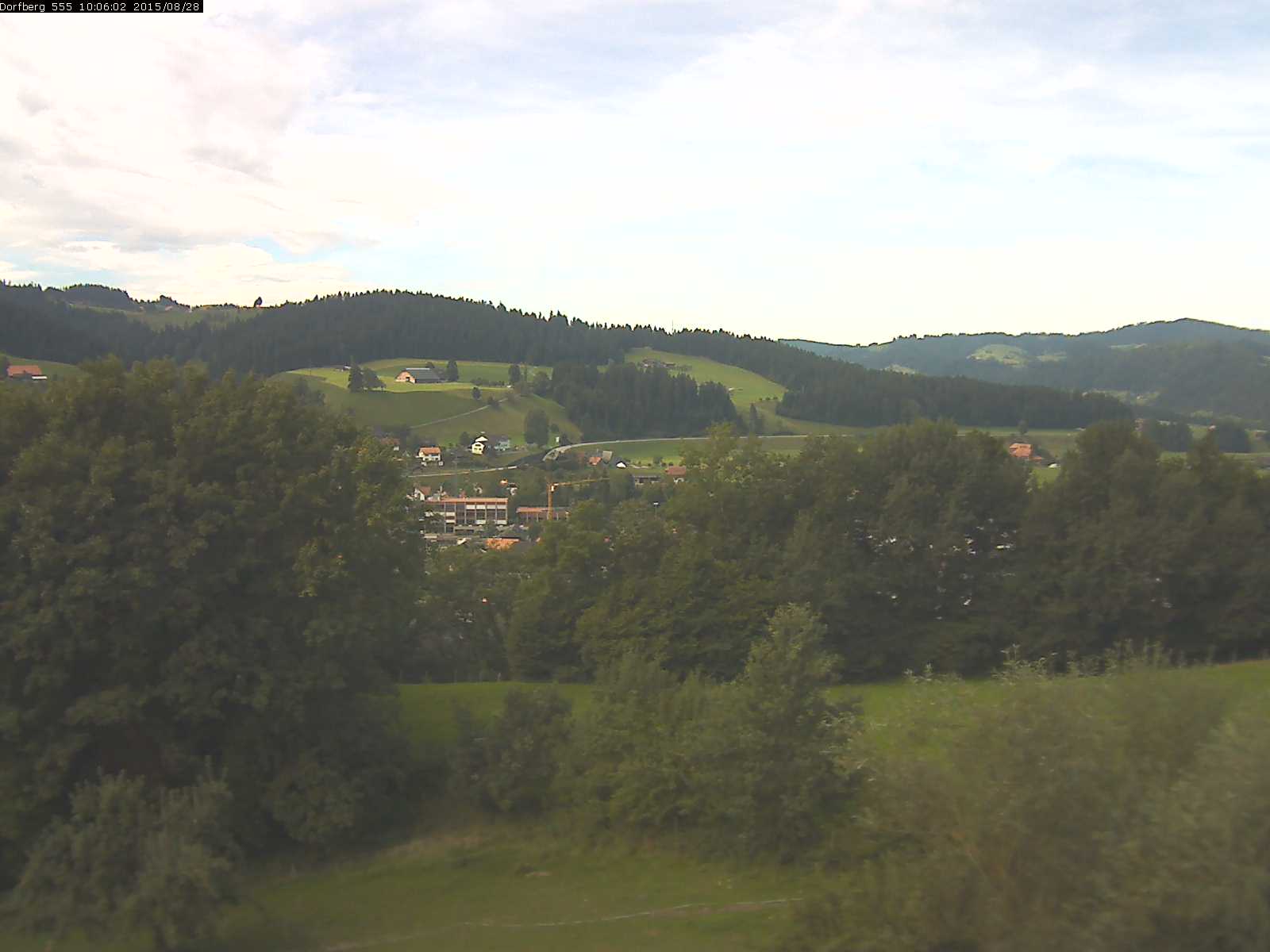 Webcam-Bild: Aussicht vom Dorfberg in Langnau 20150828-100601