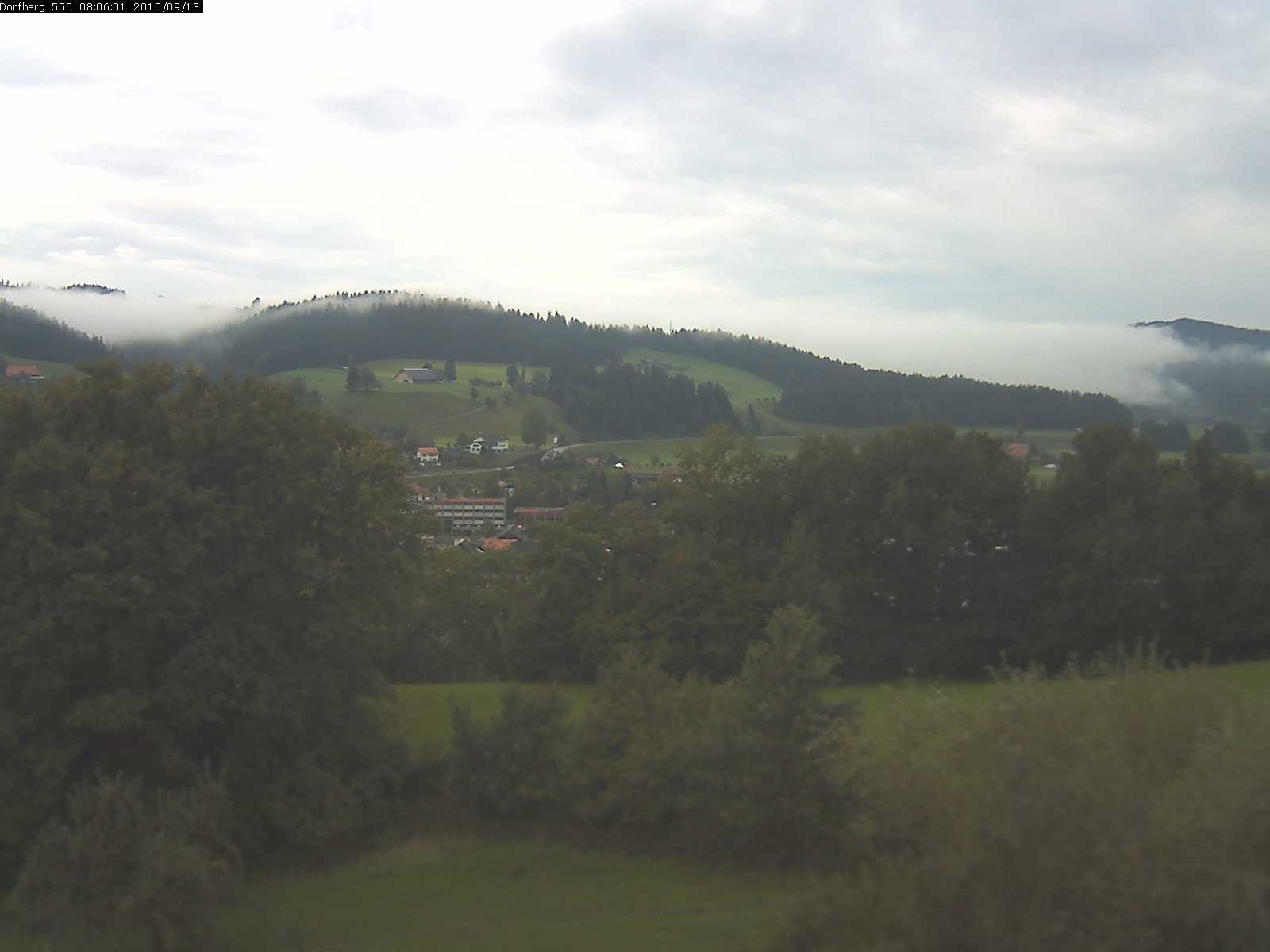 Webcam-Bild: Aussicht vom Dorfberg in Langnau 20150913-080601