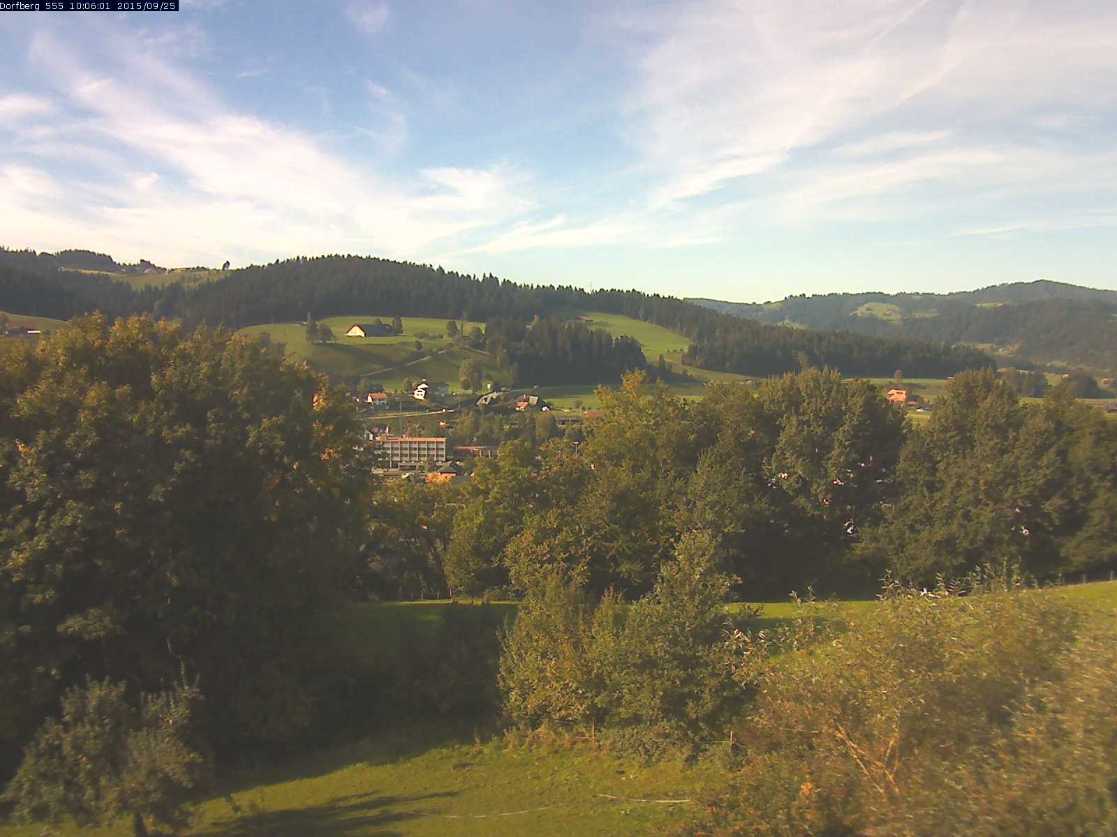 Webcam-Bild: Aussicht vom Dorfberg in Langnau 20150925-100601