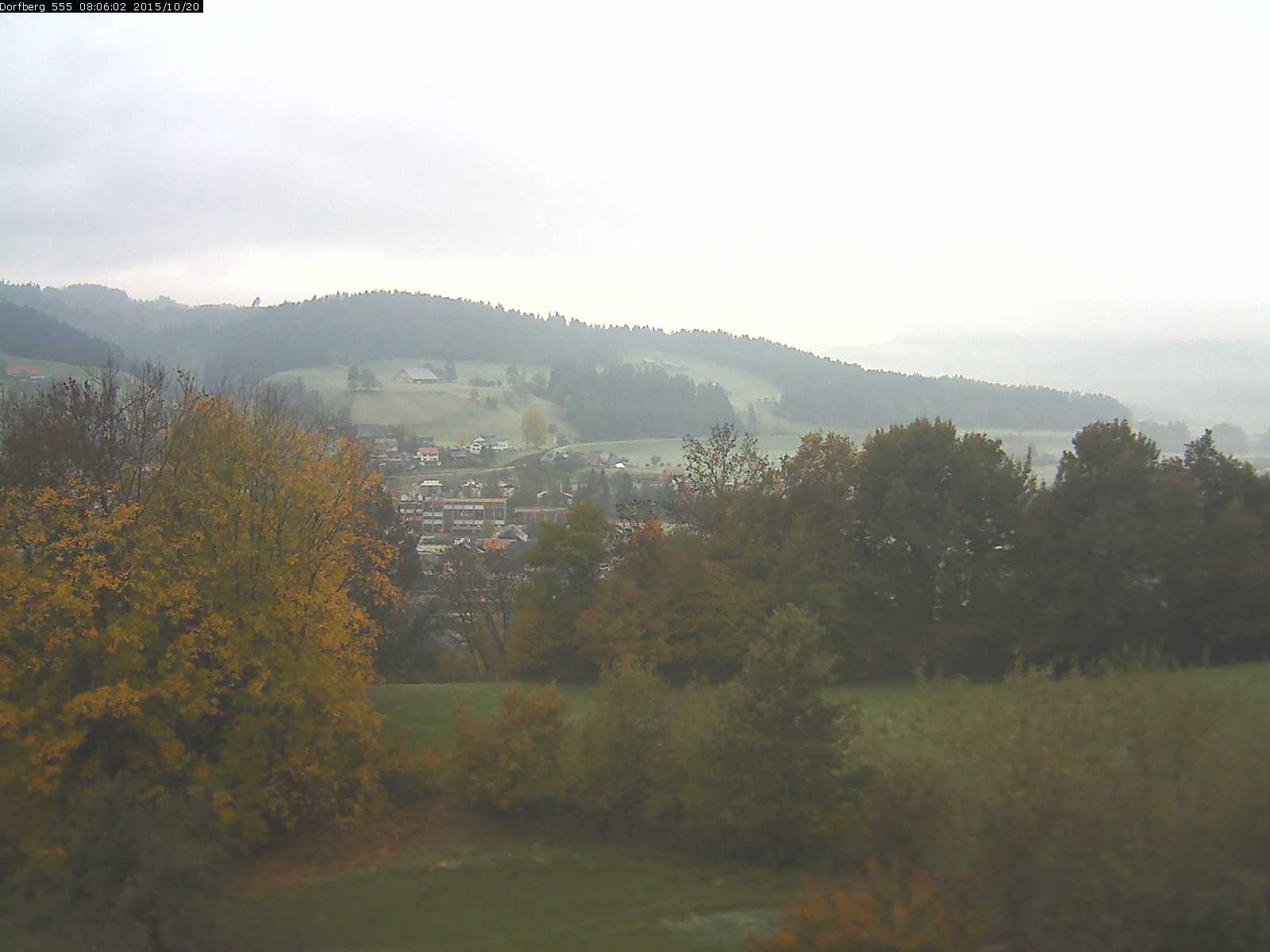 Webcam-Bild: Aussicht vom Dorfberg in Langnau 20151020-080601