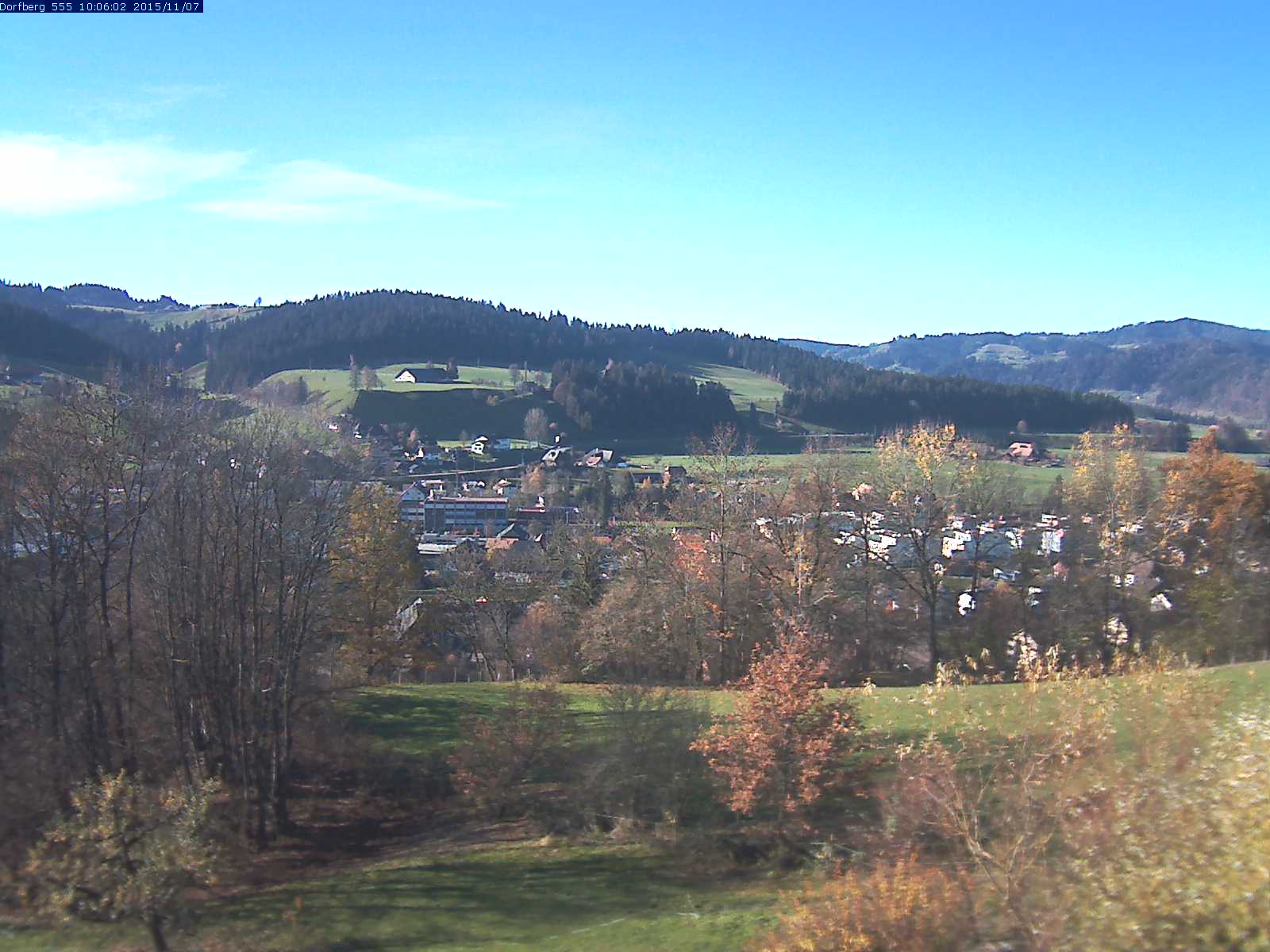 Webcam-Bild: Aussicht vom Dorfberg in Langnau 20151107-100601