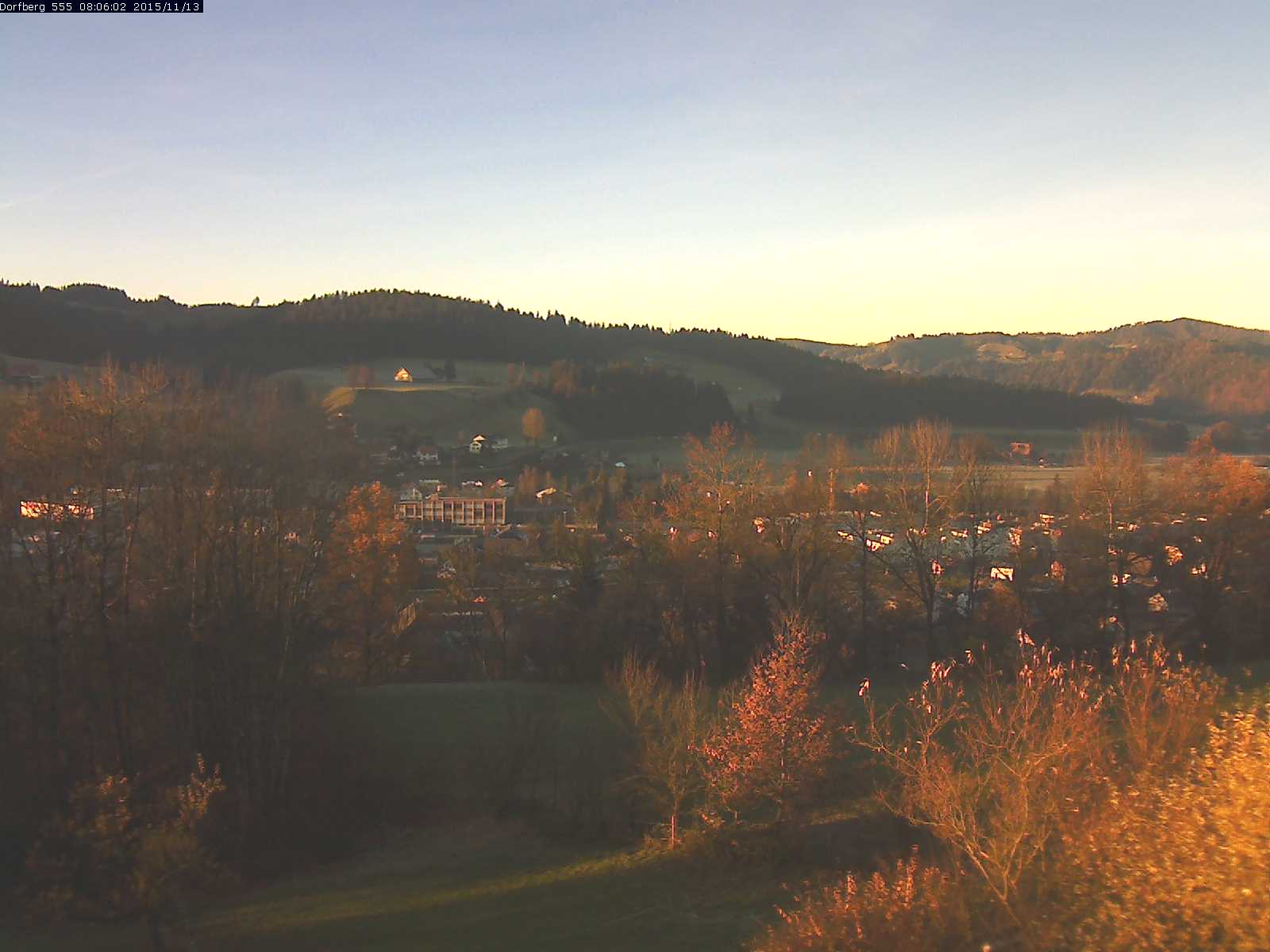 Webcam-Bild: Aussicht vom Dorfberg in Langnau 20151113-080601