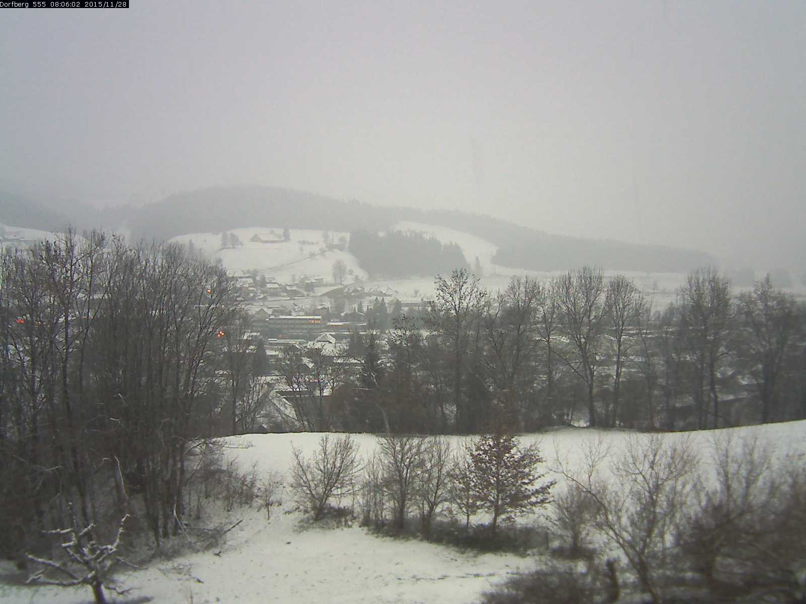 Webcam-Bild: Aussicht vom Dorfberg in Langnau 20151128-080601